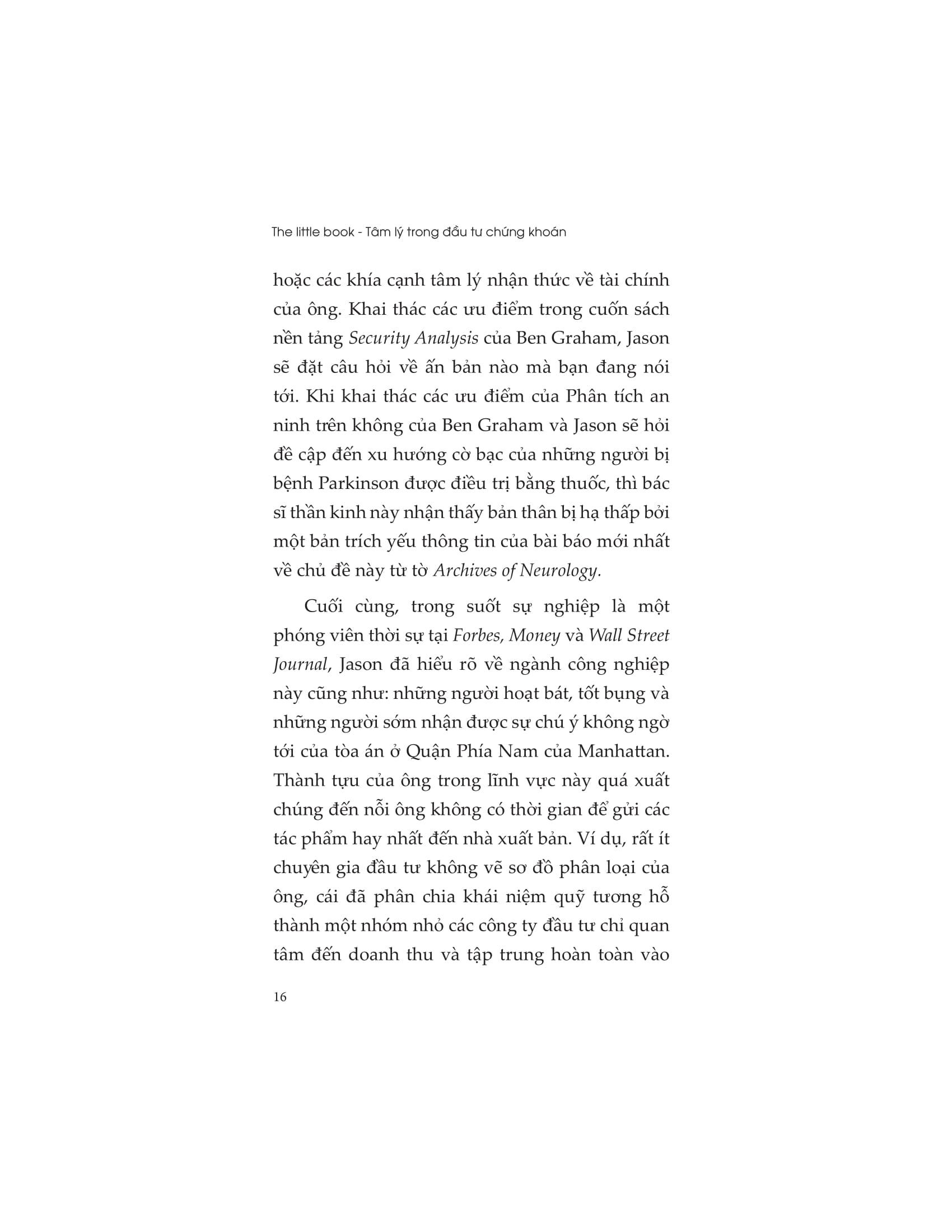 The Little Book - Tâm Lý Trong Đầu Tư Chứng Khoán
