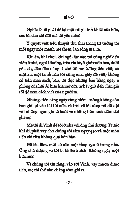 Bỉ Vỏ (In Theo Bản Của NXB Đời Nay Năm 1938)
