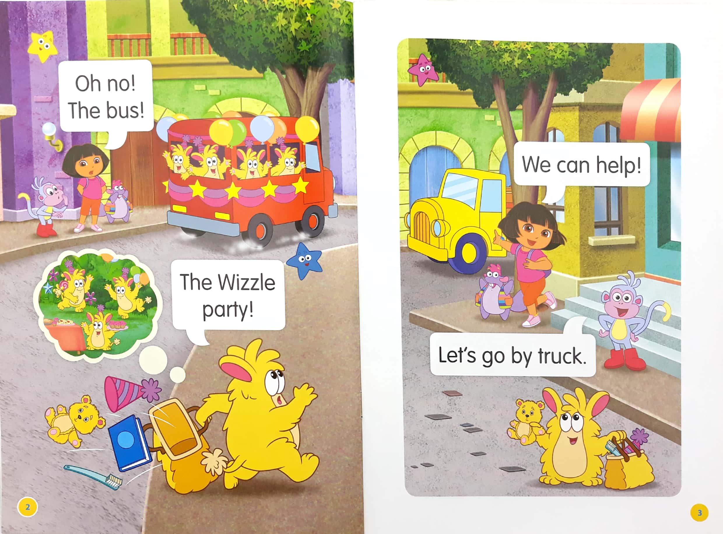 Reading Stars: Level 3: Dora The Explorer: The Wizzle Party