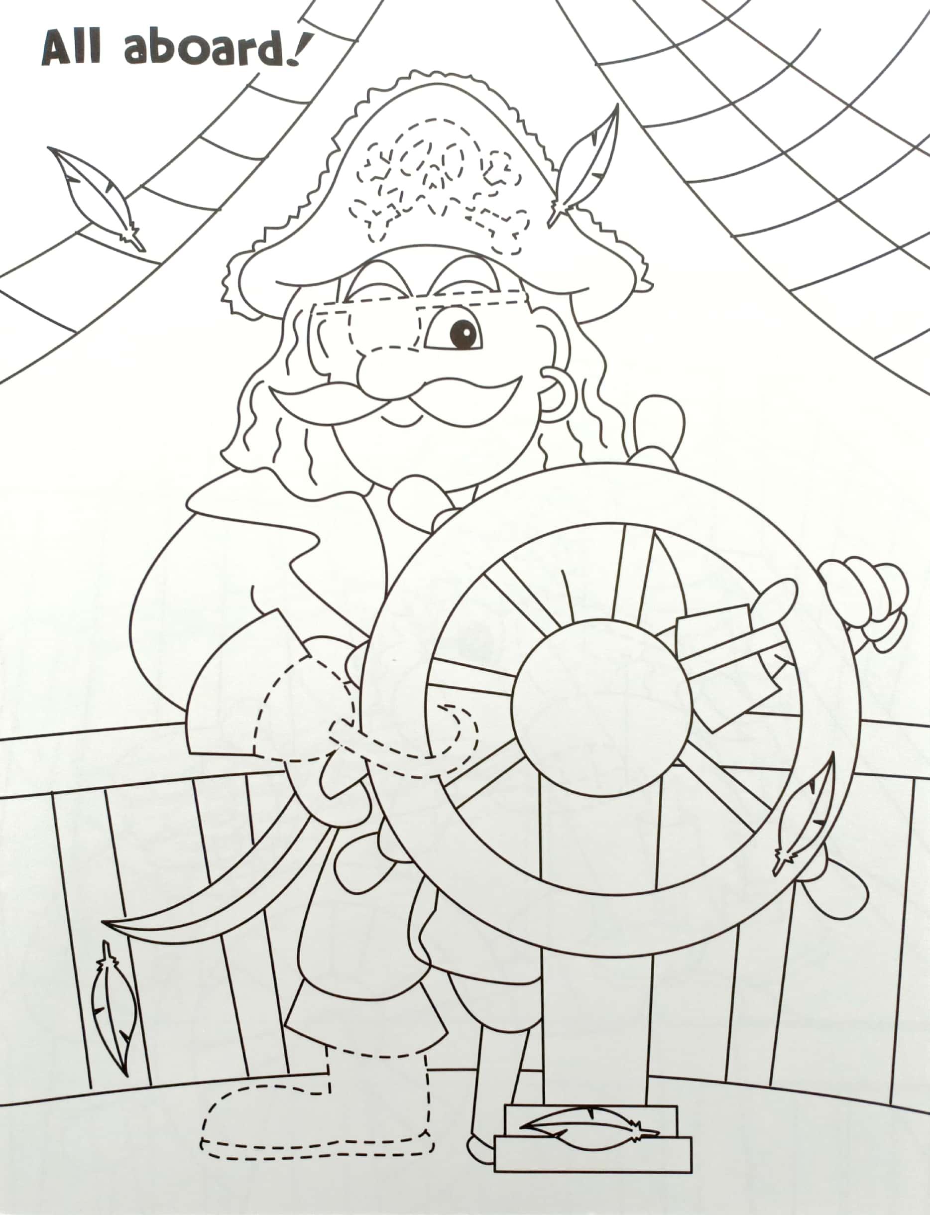 Pirates Sticker And Colour Fun 2