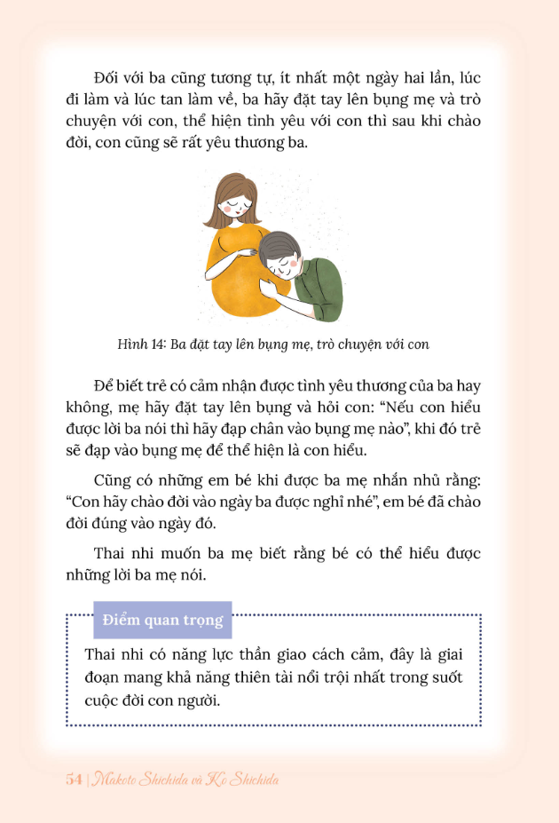 Sách Thai giáo diệu kỳ - Kích hoạt khả năng tiềm tàng của não phải theo phương pháp giáo dục Shichida