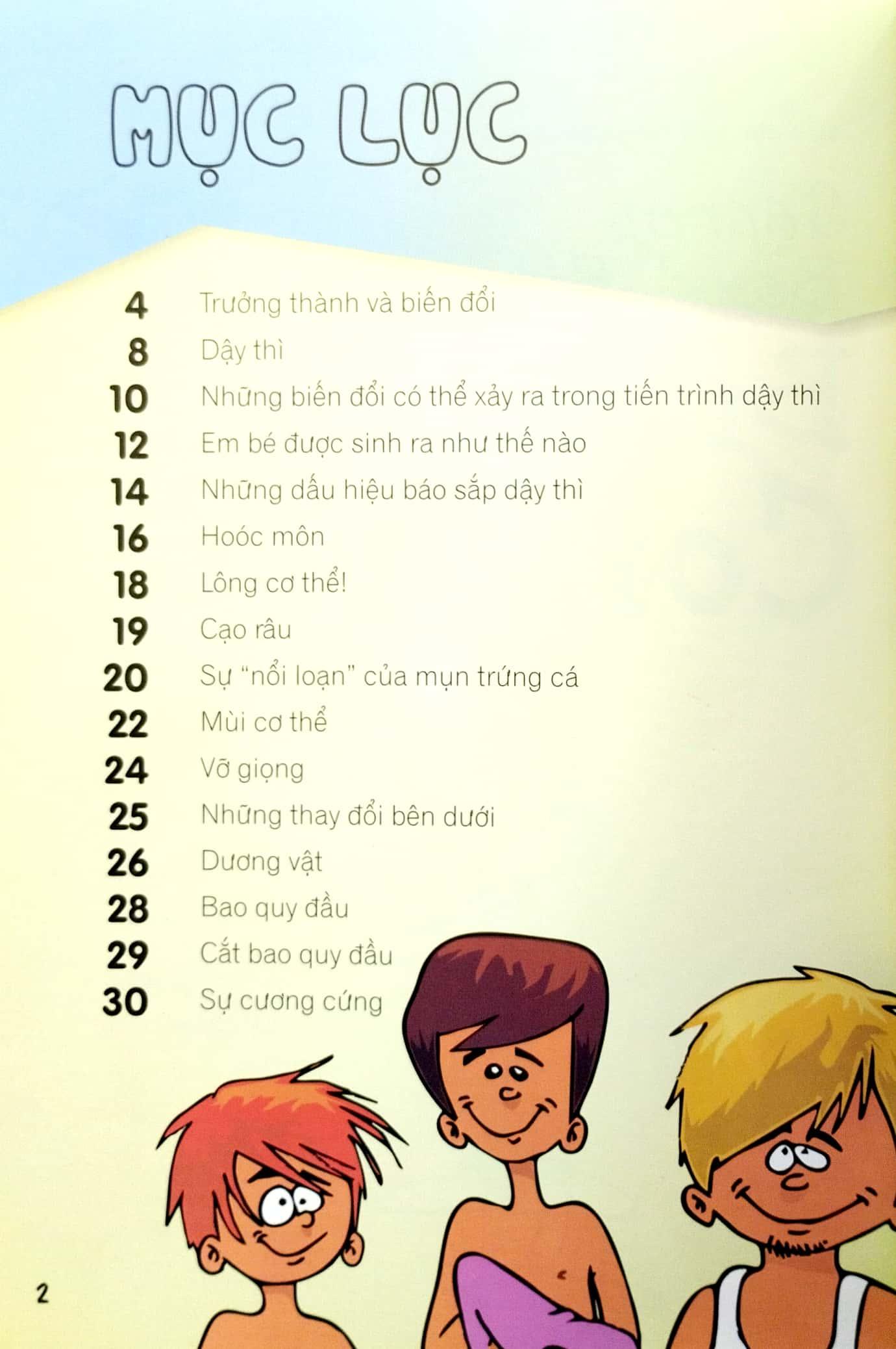Giáo Dục Giới Tính Tuổi Dậy Thì - Bí Mật Của Con Trai (Tái Bản 2022)