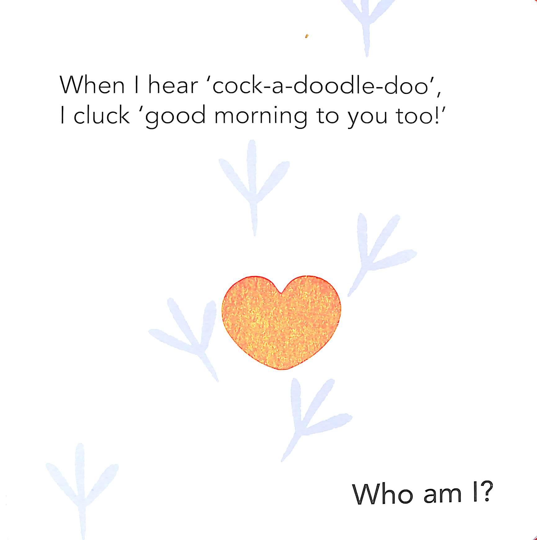 Who Am I? Touch & Feel Flap Book: Farm Animals