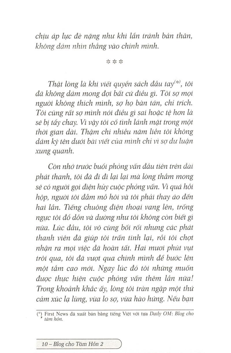 Blog Cho Tâm Hồn 2 - DailyOM Learning To Live