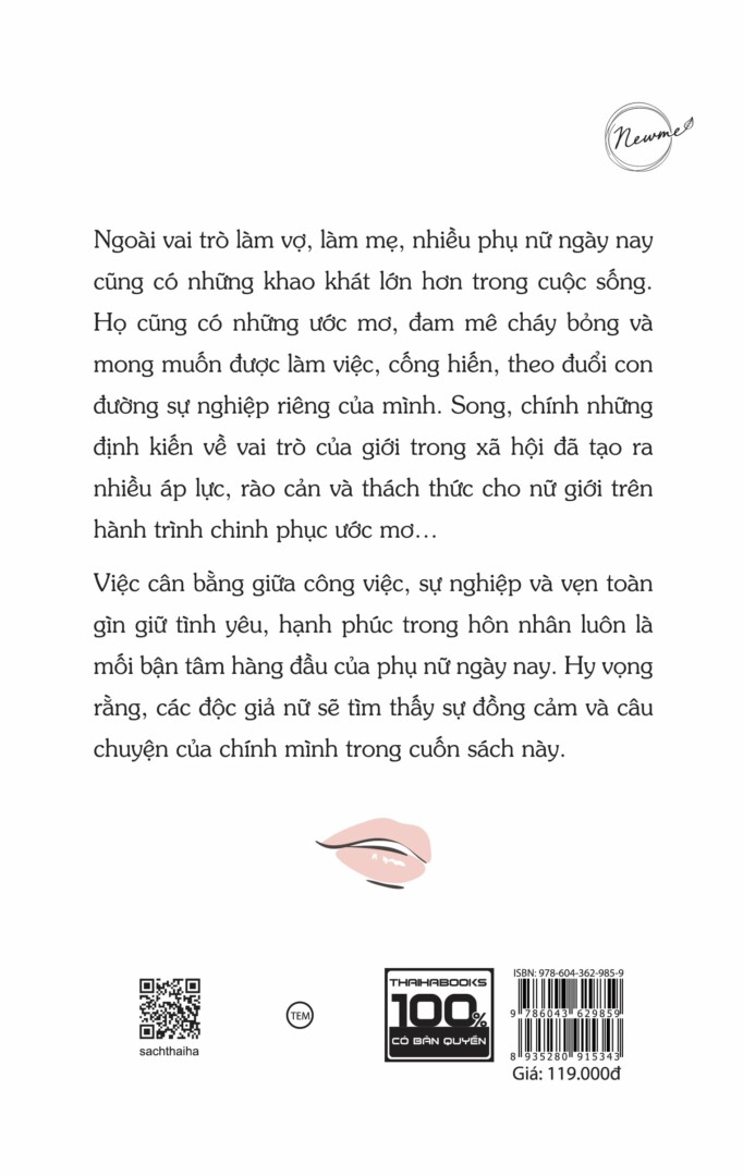 Phụ Nữ Tự Do, Tình Yêu Và Hạnh Phúc - Nhật Tuyết - (bìa mềm)