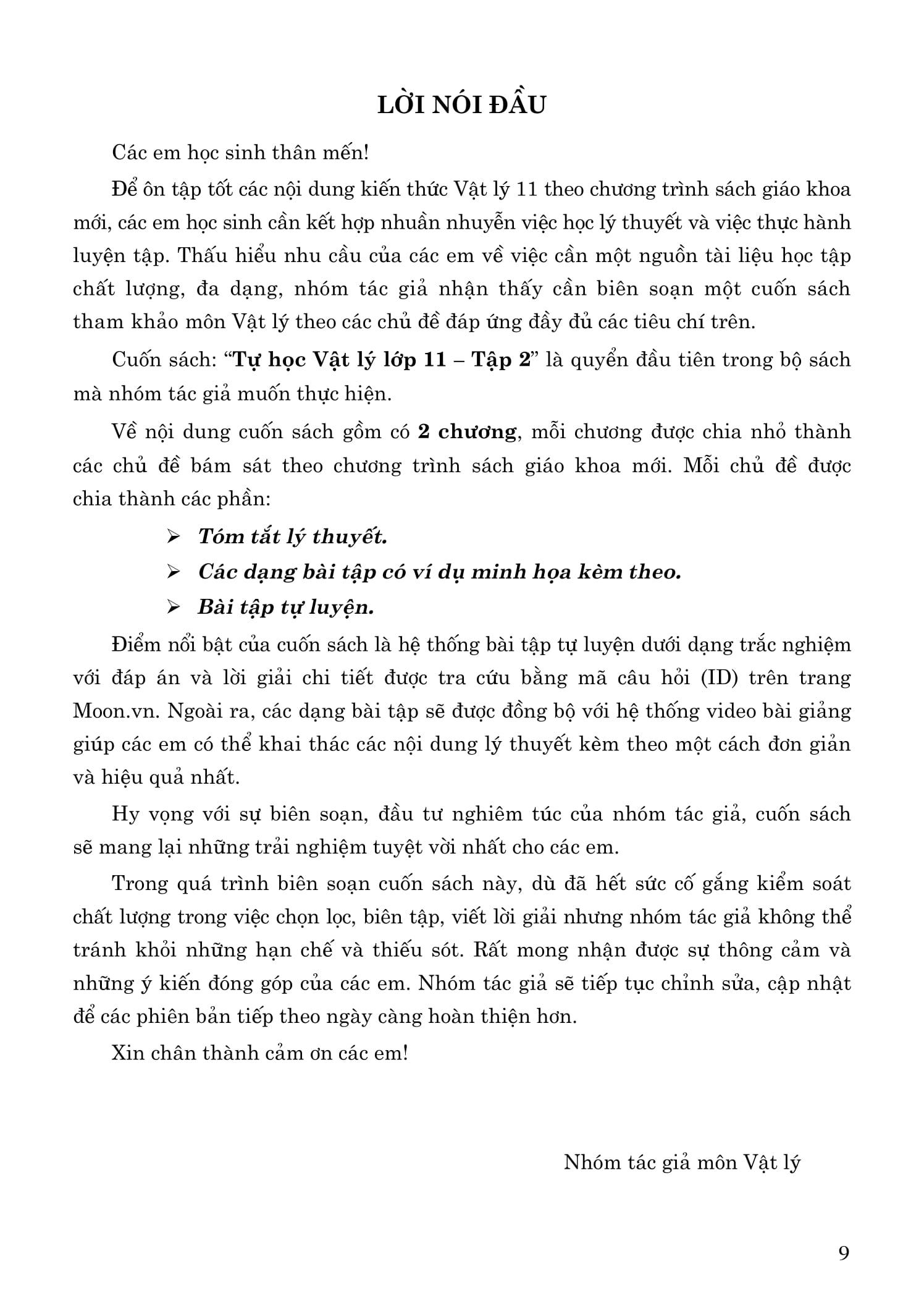 Sách - Tự Học Vật Lý Lớp 11 - Tập 2
