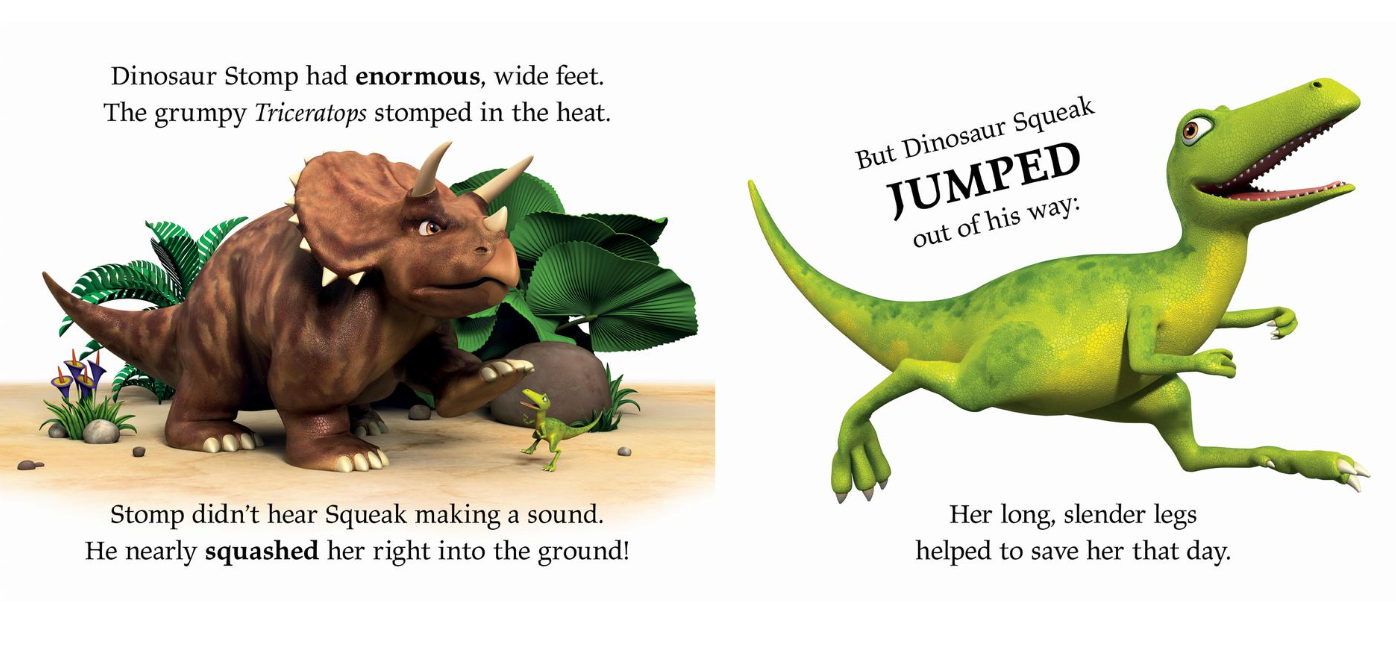 Dinosaur Squeak! The Compsognathus