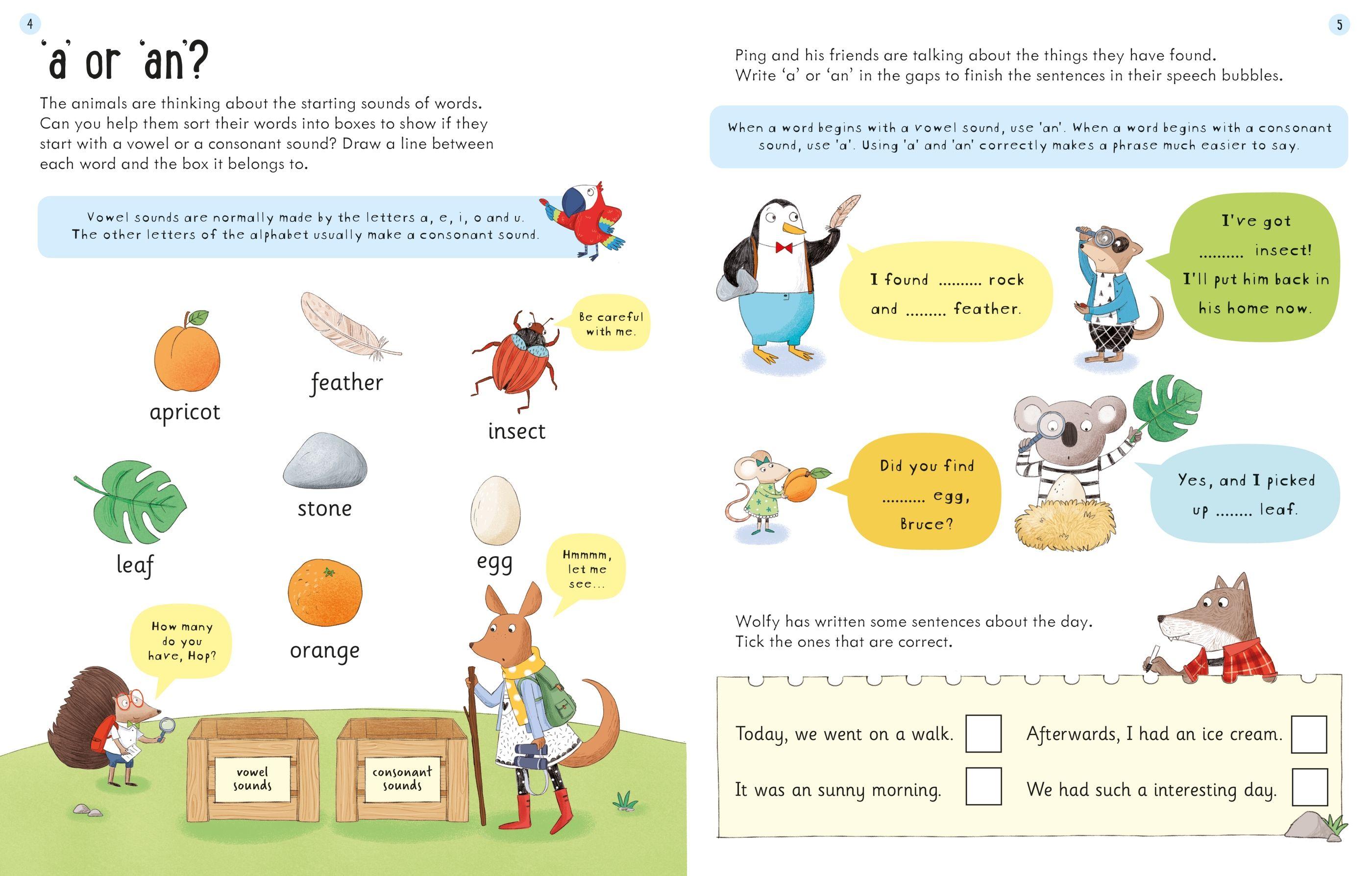 Usborne Workbooks Grammar and Punctuation 7 - 8