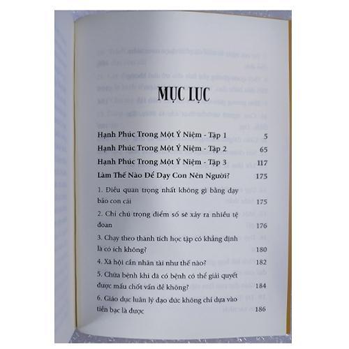 Sách - Hạnh Phúc Trong Một Ý Niệm - Chính Thông