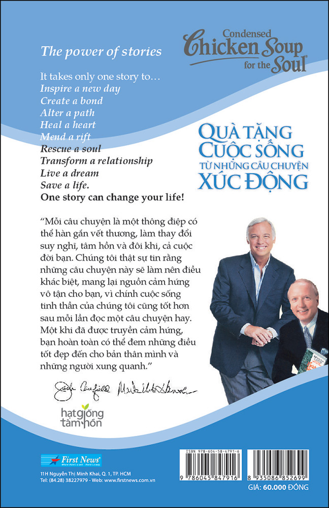 Chicken Soup For The Soul - Quà Tặng Cuộc Sống Từ Những Câu Chuyện Xúc Động (Tái Bản)