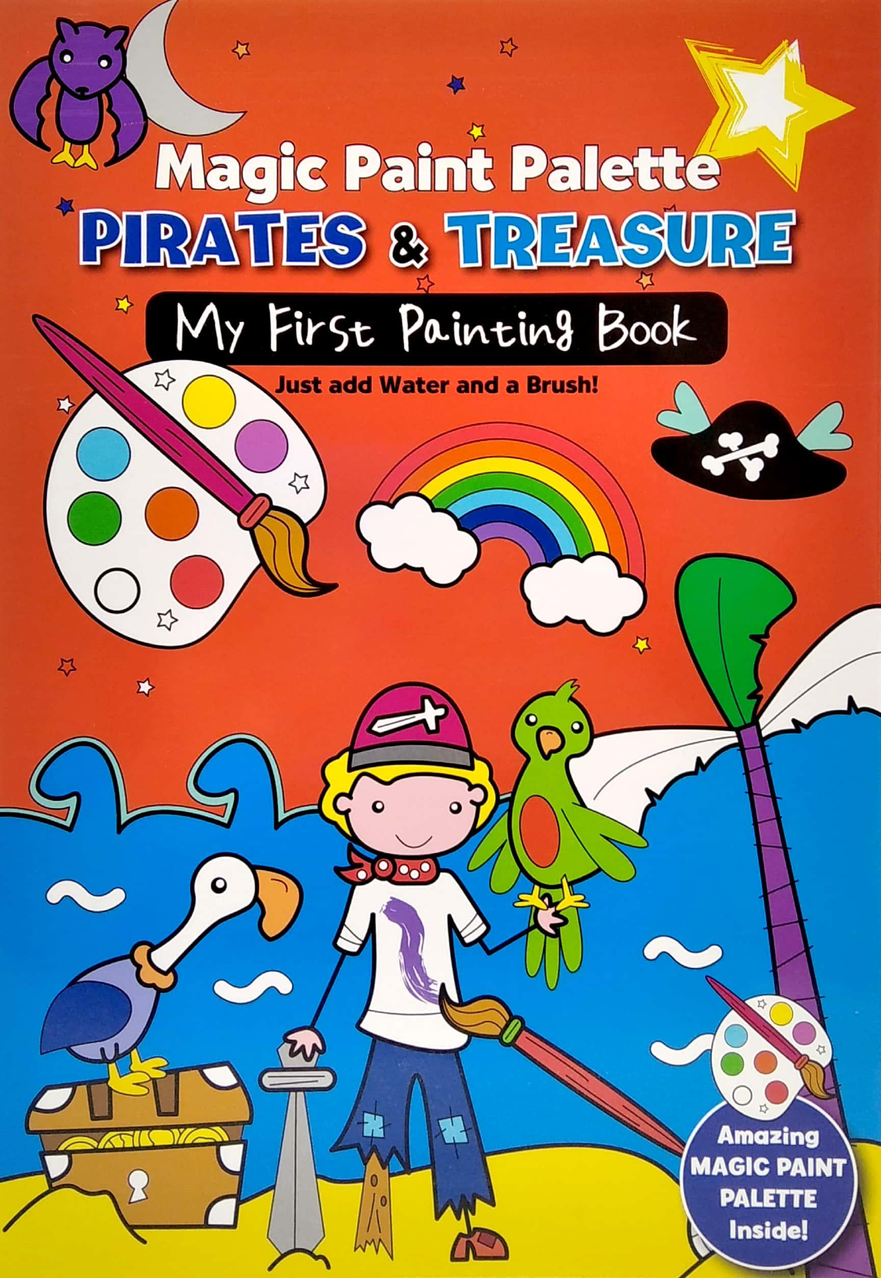 Magic Paint Palette - Pirates & Treasure