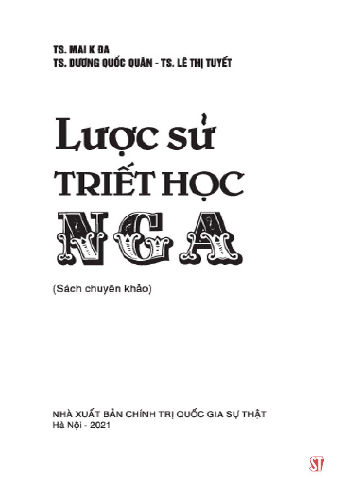 Lược Sử Triết Học Nga (Sách Chuyên Khảo)