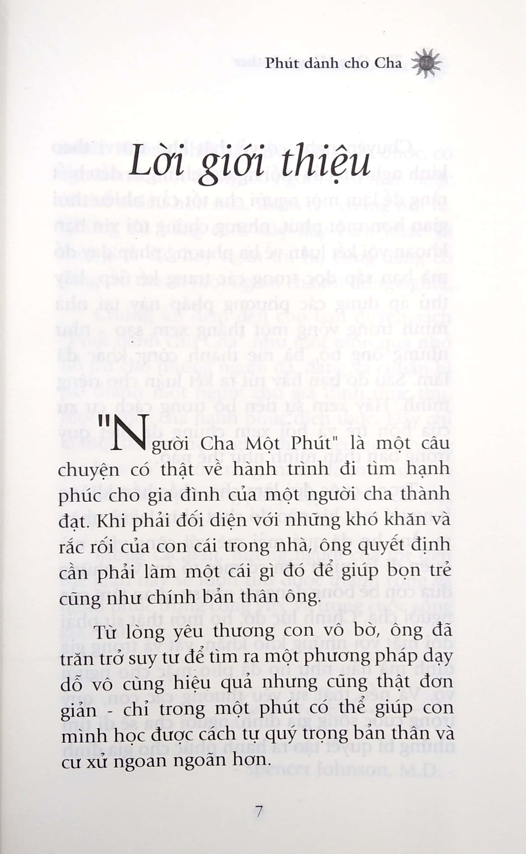 Phút Dành Cho Cha (Tái Bản 2020)