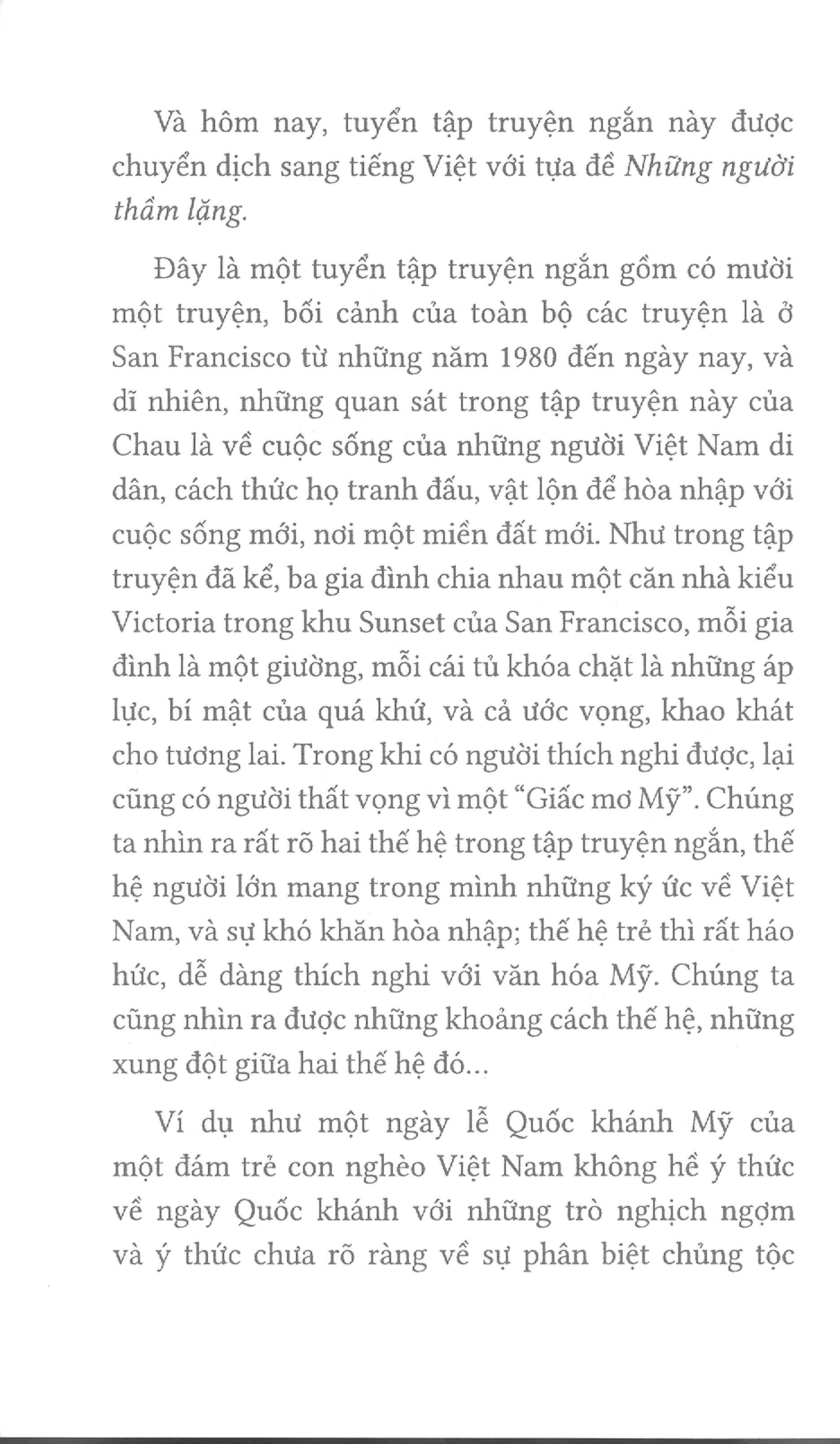 Những Người Thầm Lặng