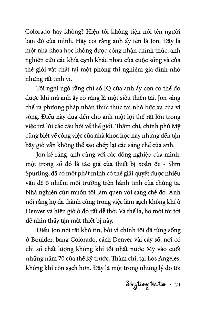 Sống Trong Trái Tim