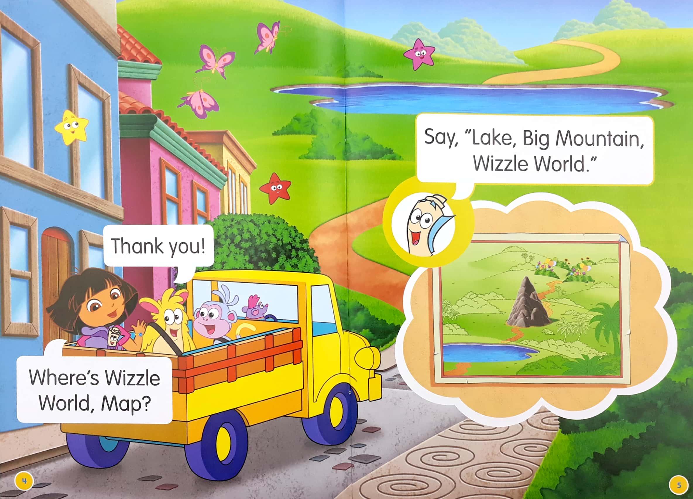 Reading Stars: Level 3: Dora The Explorer: The Wizzle Party