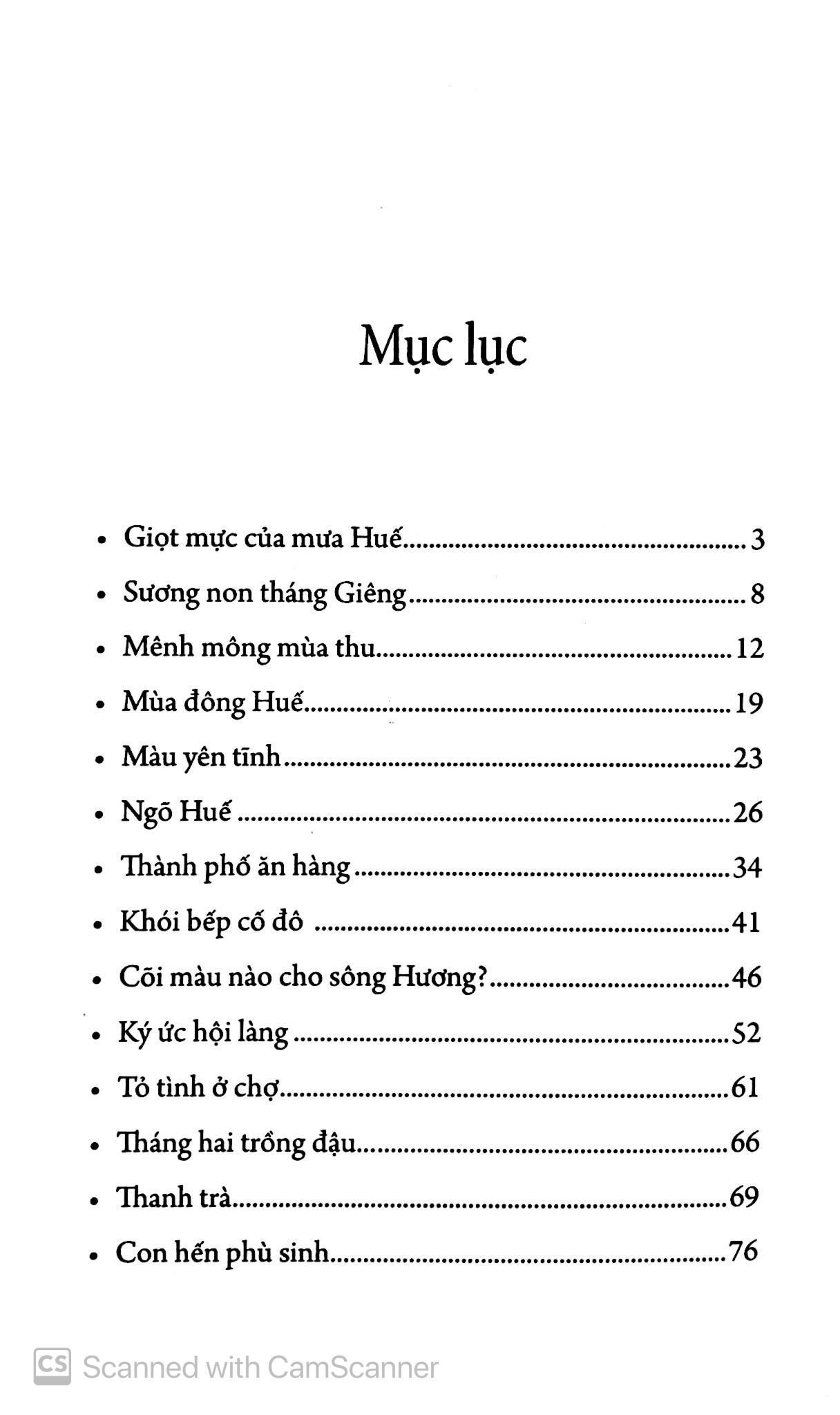 Giọt Mực Của Mưa Huế