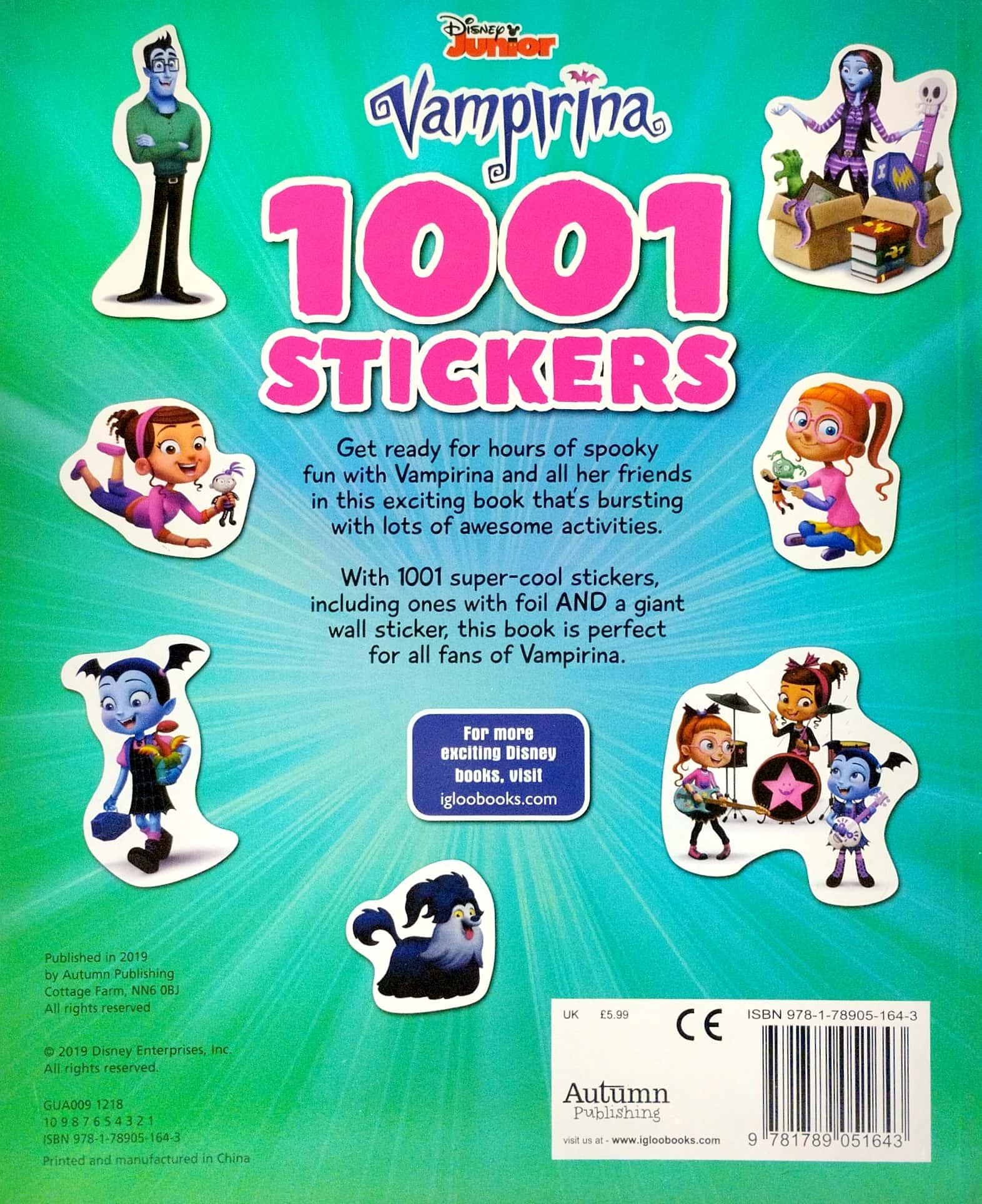 Disney Junior - Vampirina: 1001 Stickers (1001 Stickers Disney)