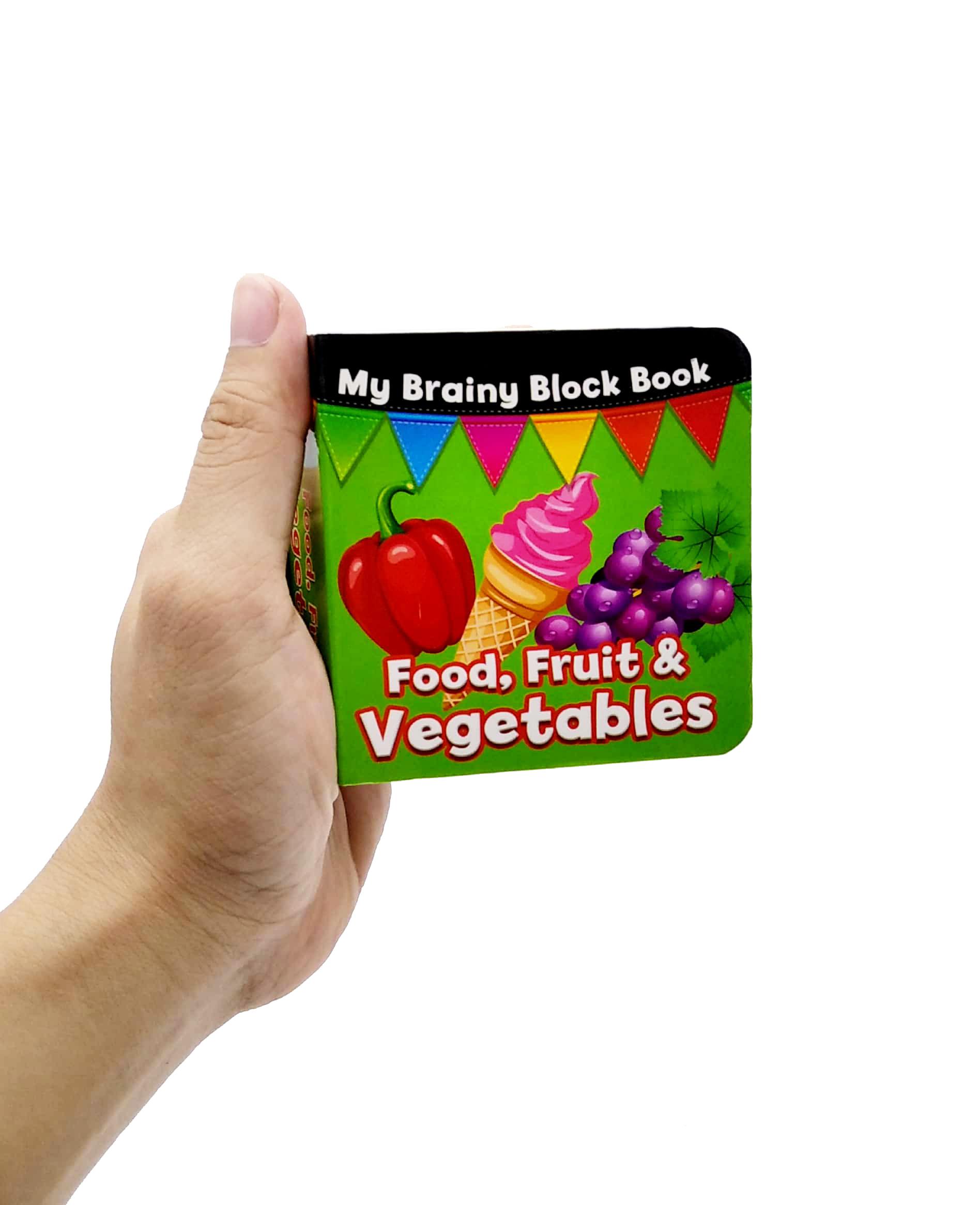 My Brainy Block Books: Food, Fruits & Vegetables