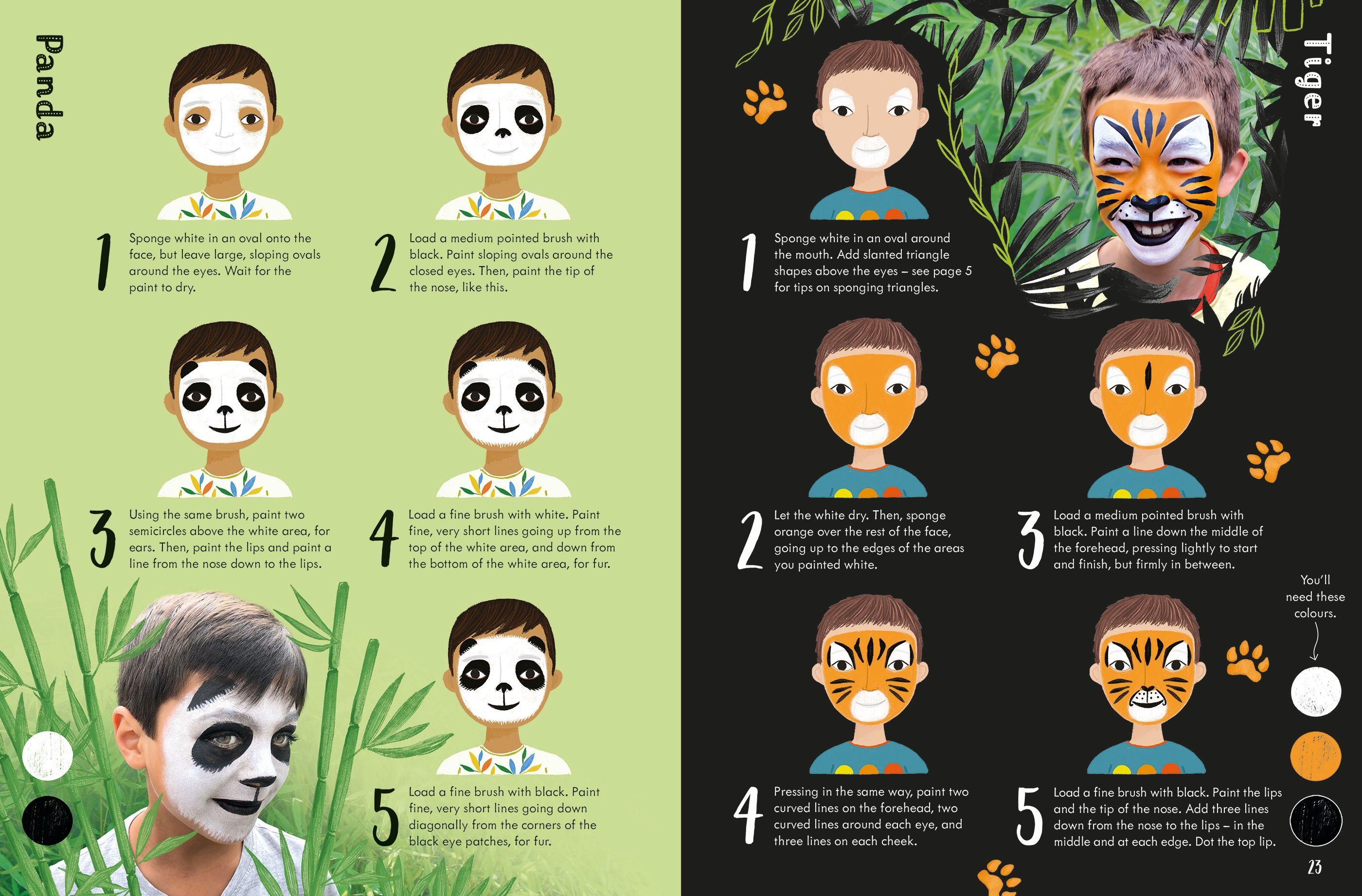 The Usborne Book Of Face Painting