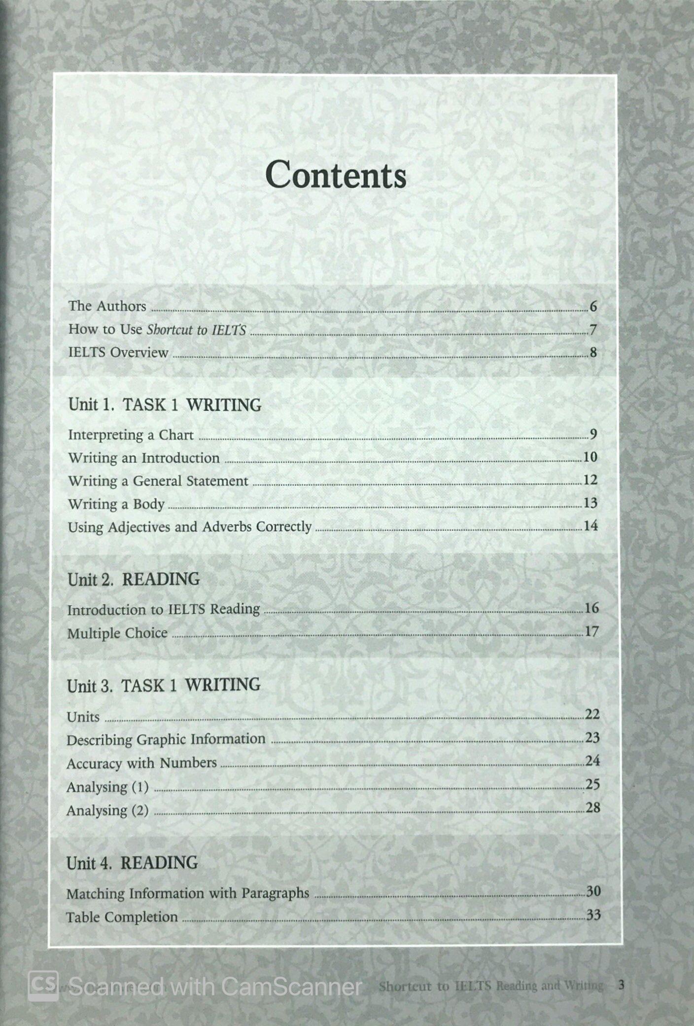 Shortcut To IELTS Reading And Writing