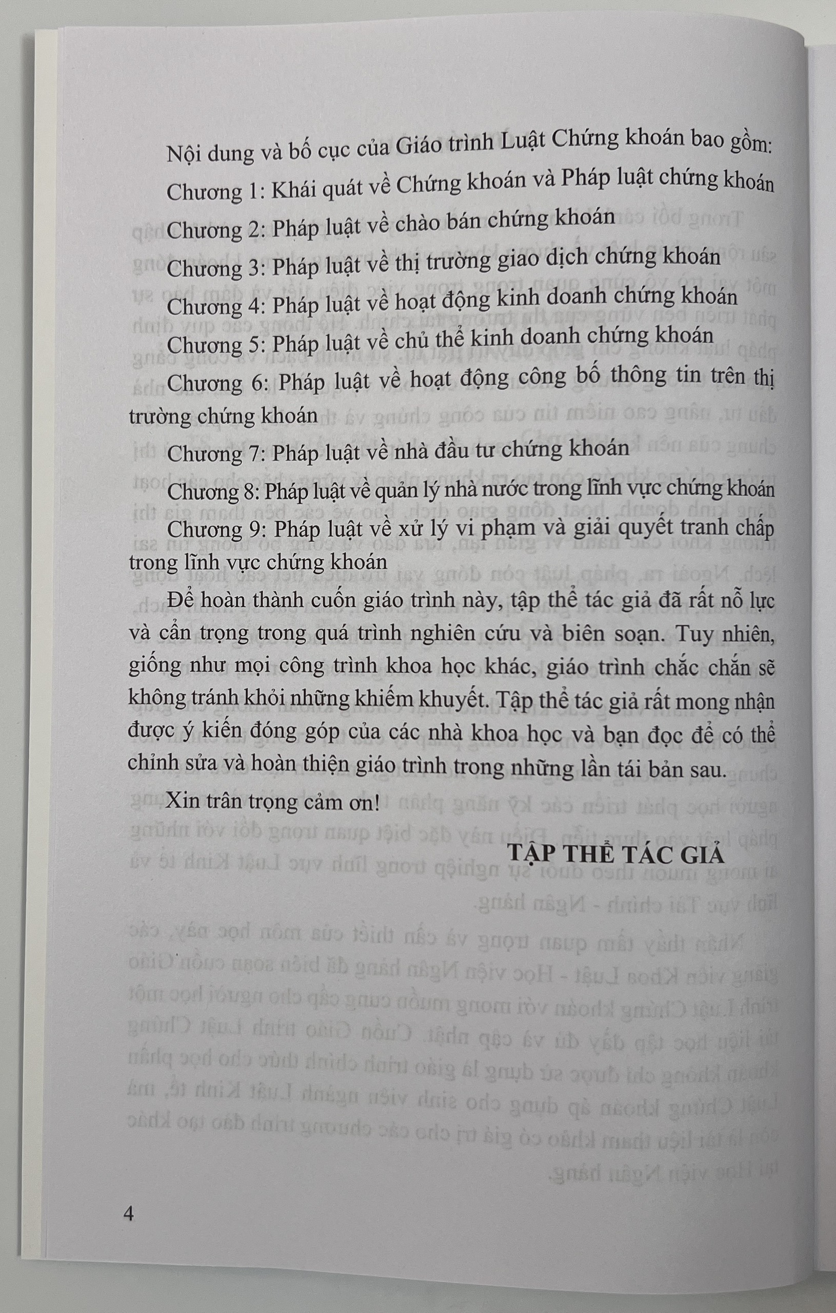 Sách - Giáo Trình Luật Chứng Khoán - Học Viện Ngân Hàng