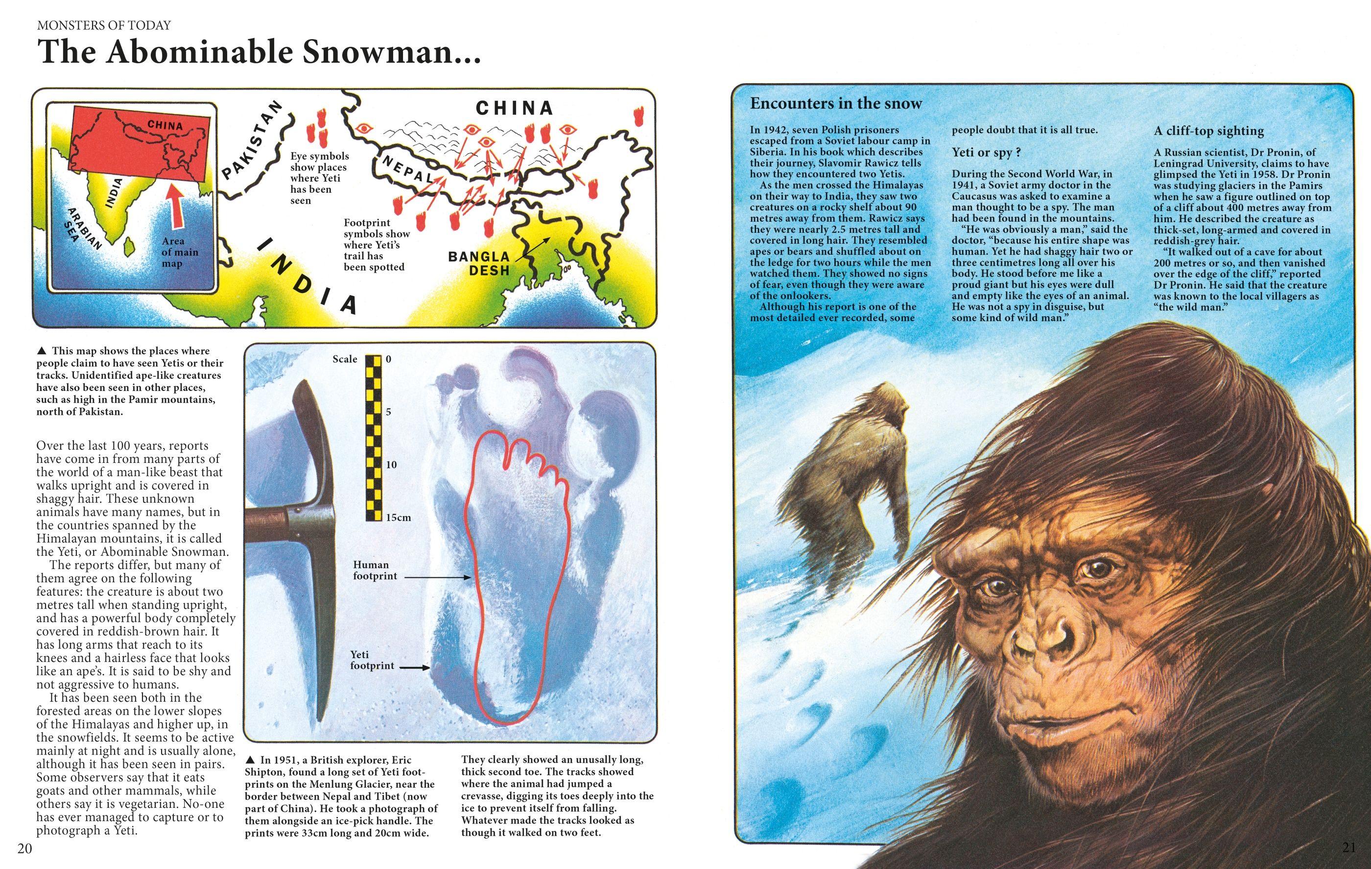 The World Of The Unknown: Monsters