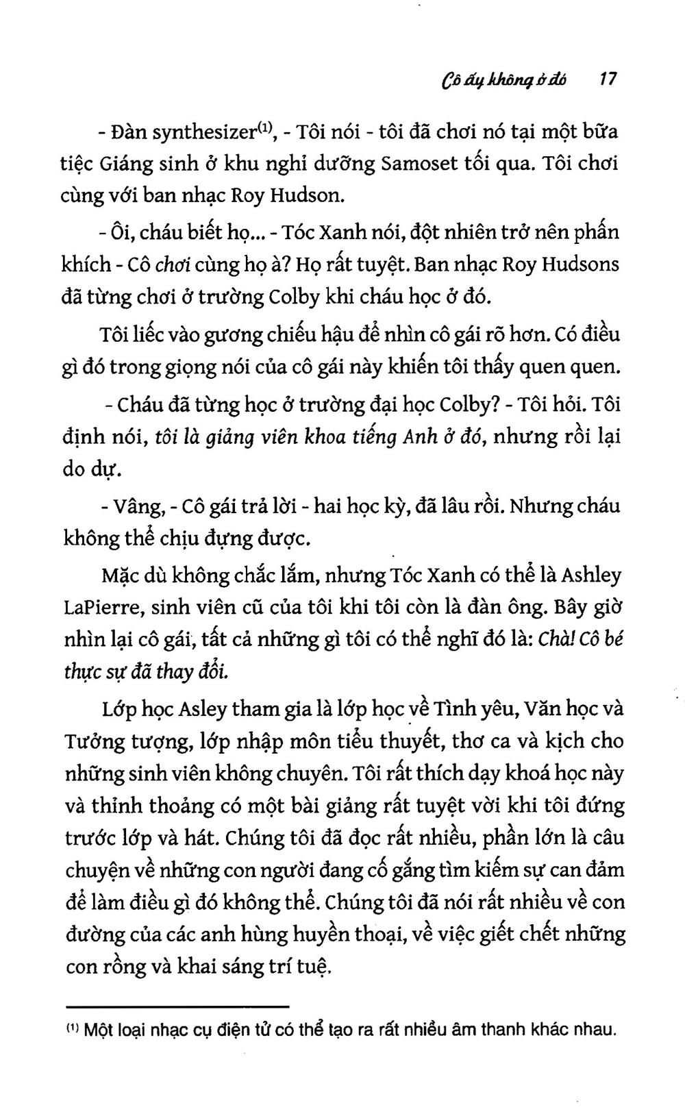 Cô Ấy Không Ở Đó