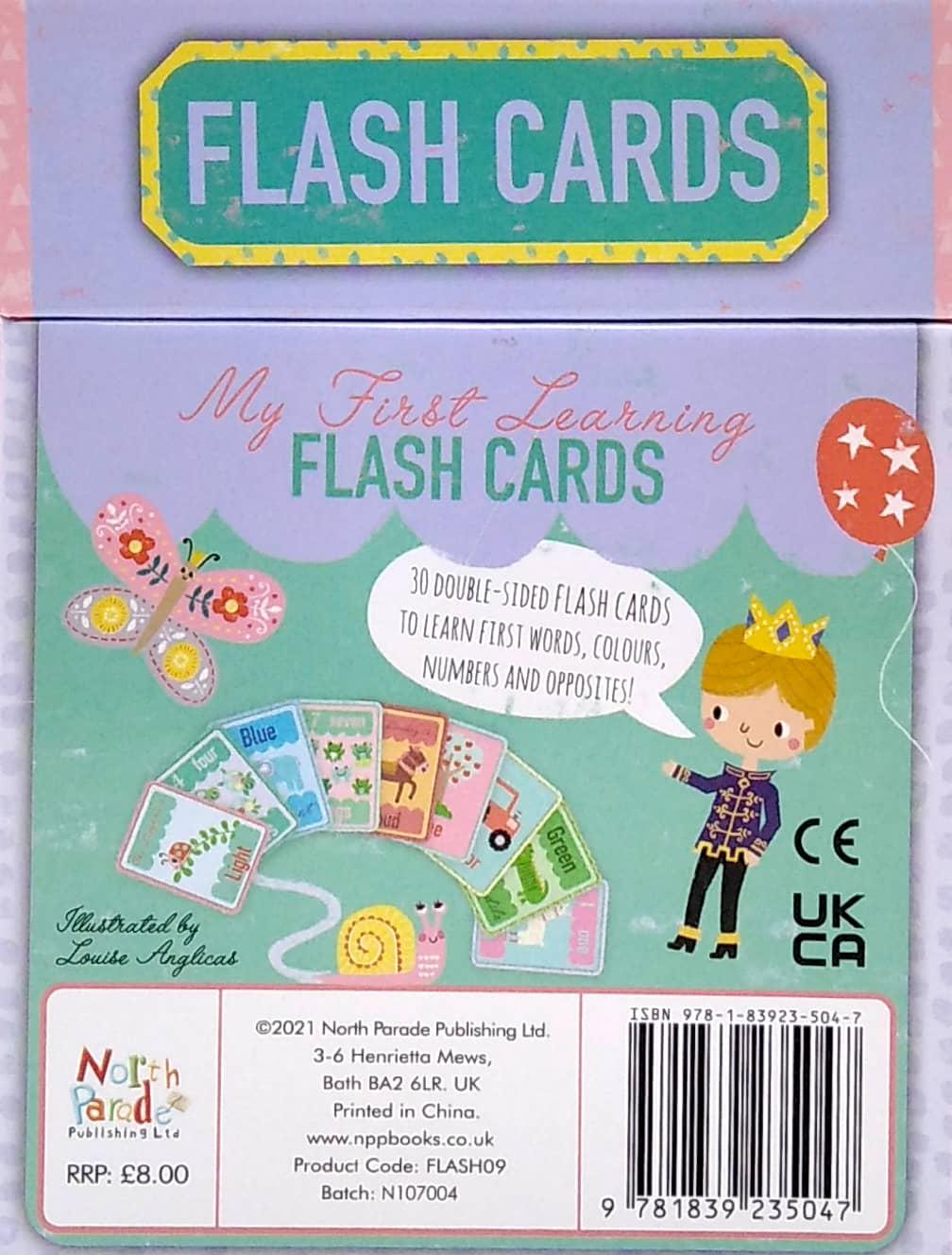 Flash Card First Words - Playtime Pals