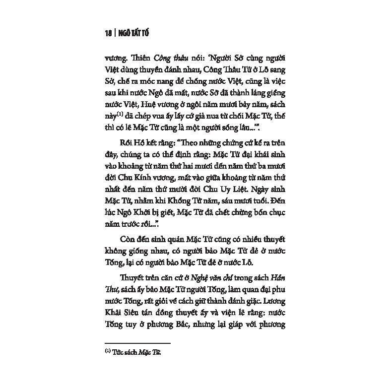 Sách - Mặc Tử - In Theo Bản Của NXB Mai Lĩnh 1942 - Minh Thắng