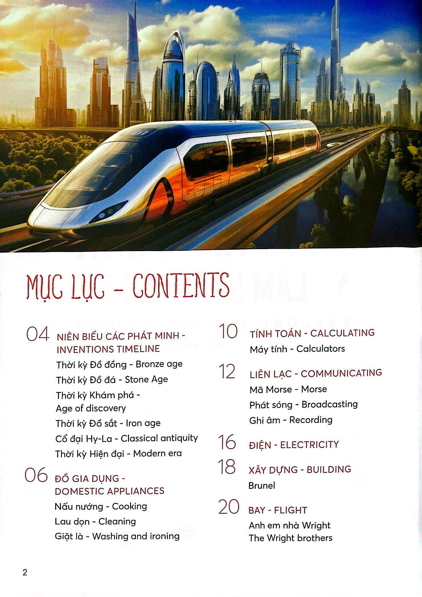 Bách Khoa Tri Thức - Các Phát Minh Làm Nên Lịch Sử - Explore The Inventions (Song Ngữ)