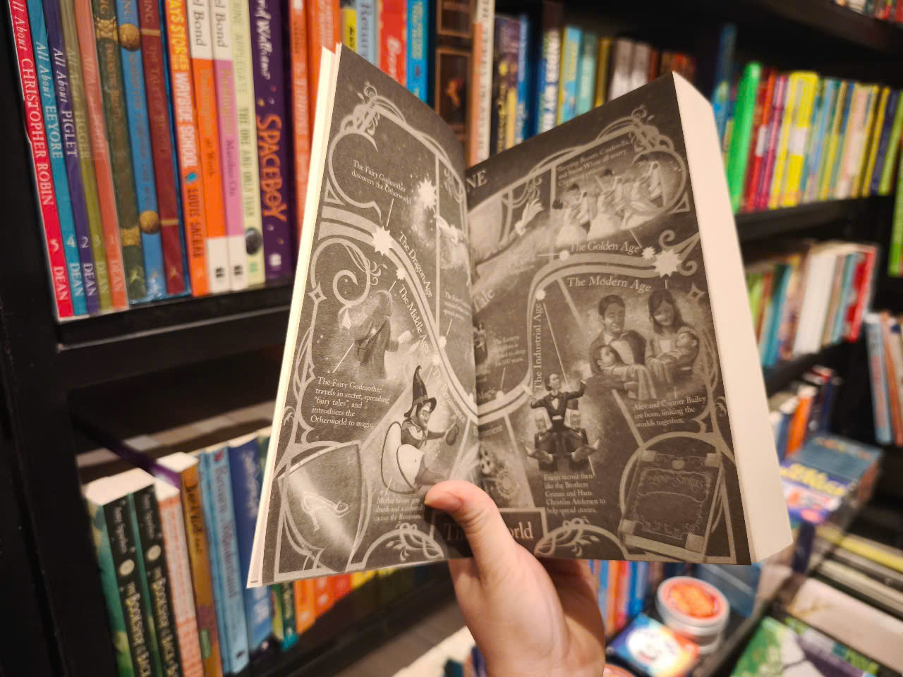 Sách - The Land of Stories A Grimm Warning by Chris Colfer - Children