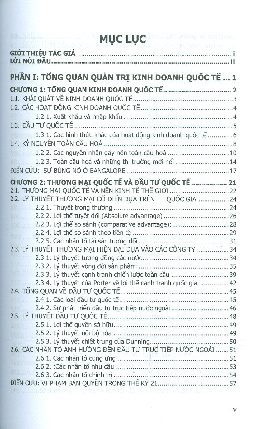 Giáo Trình Cao Học Quản Trị Kinh Doanh Quốc Tế - GS.TS. Hà Nam Khánh Giao