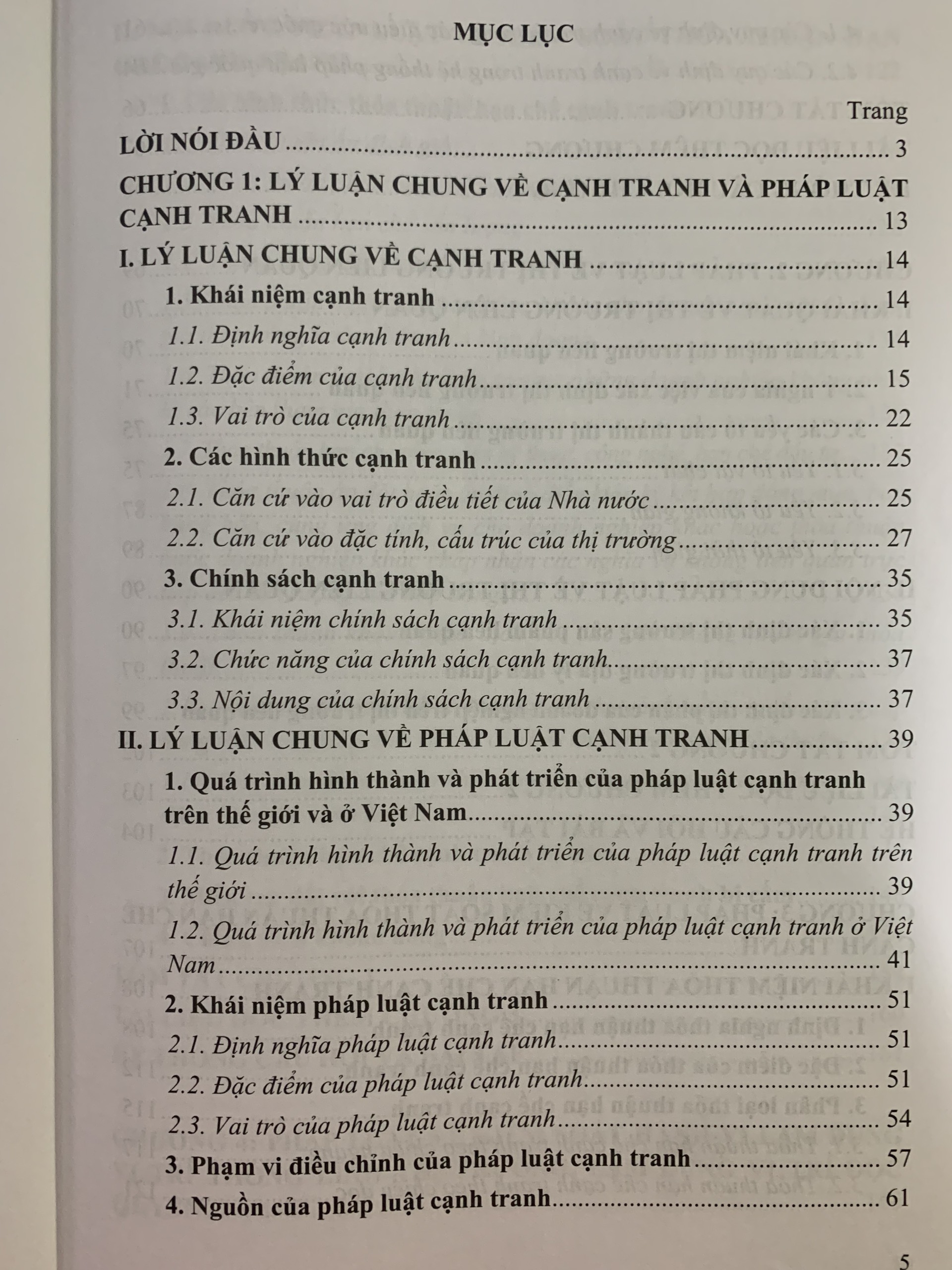 Giáo Trình Luật Cạnh Tranh - TS. Bùi Hữu Toàn
