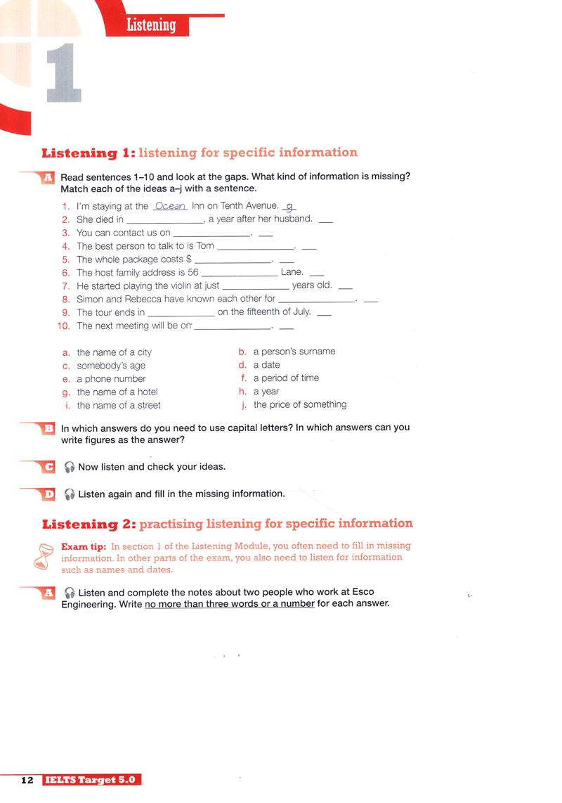 IELTS Target 5.0: Course Book