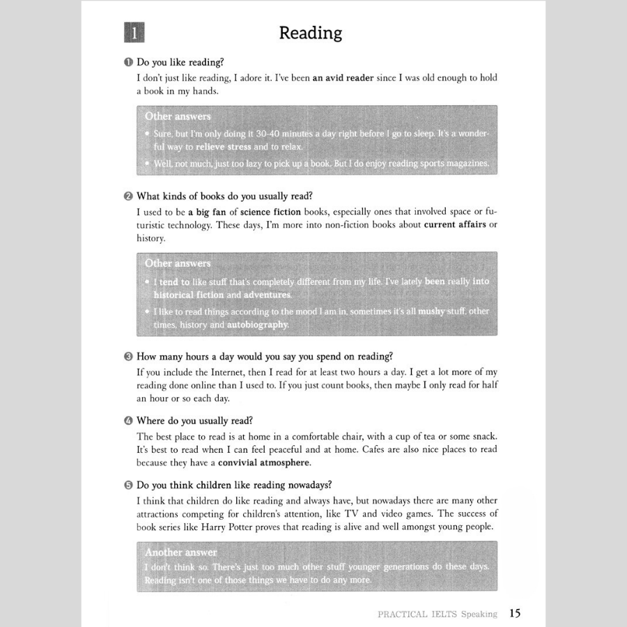 Practical IELTS Speaking