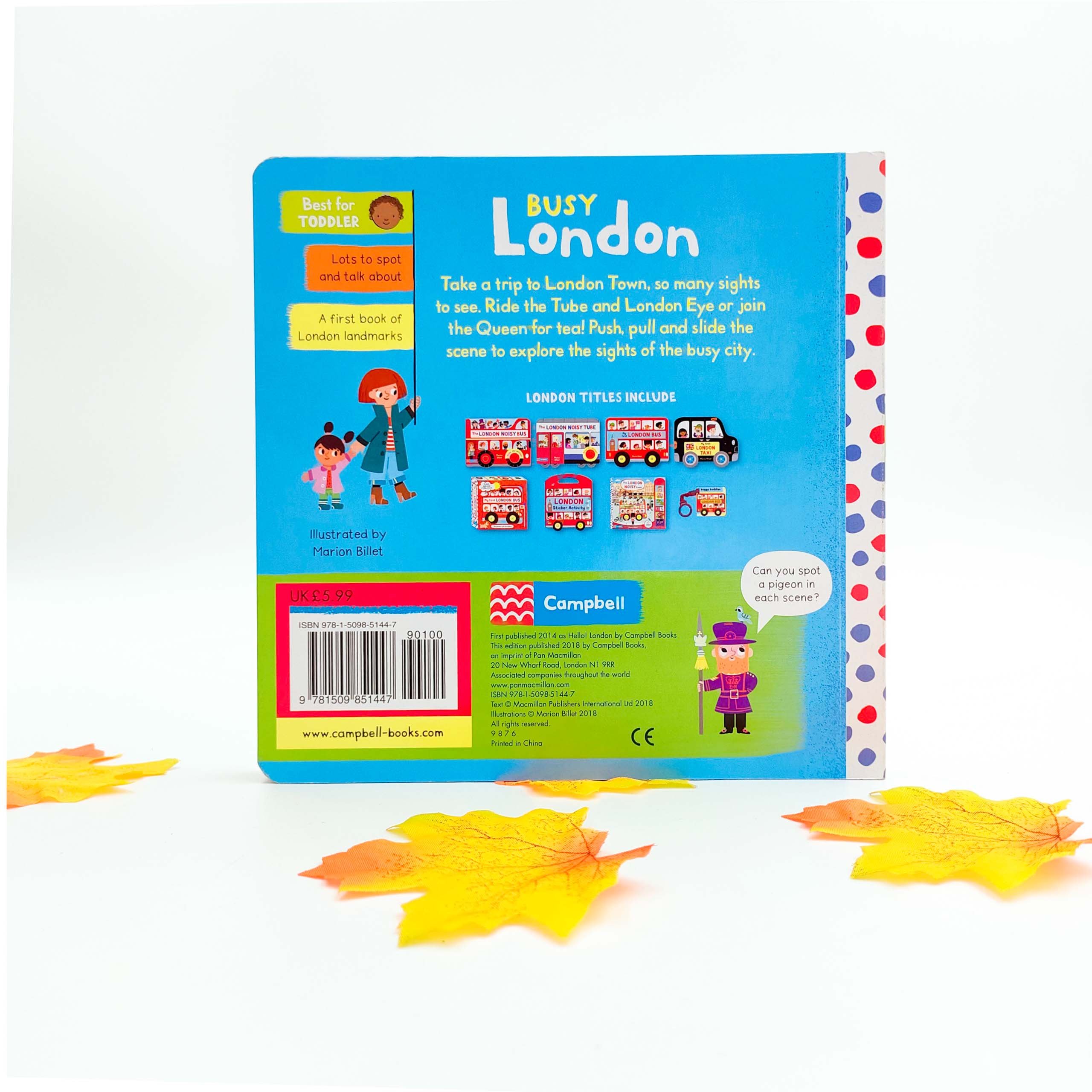 Sách tương tác chuyển động - Busy London