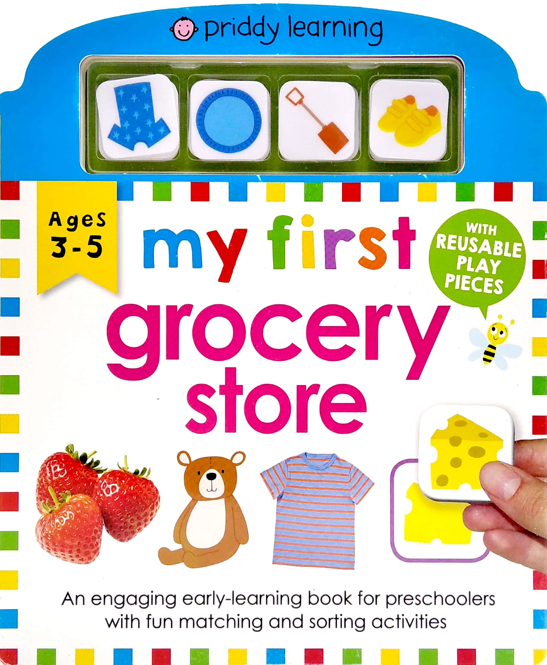 My First Play And Learn: Grocery Store : A Fun-early Learning Book About Colors, Shapes, Numbers, And More