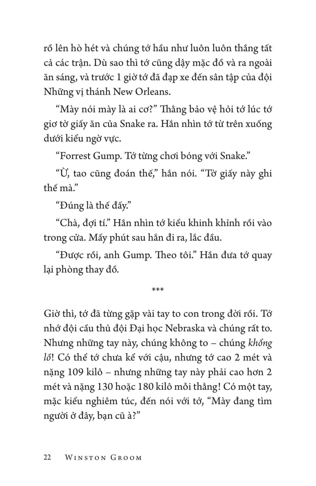 GUMP & GO (Phần Tiếp Theo Của Cuốn Tiểu Thuyết Bán Chạy Toàn Cầu Forrest Gump)