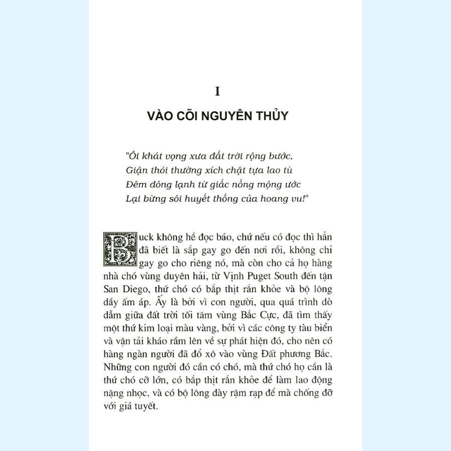 Sách - Tiếng Gọi Của Hoang Dã - Huy Hoàng