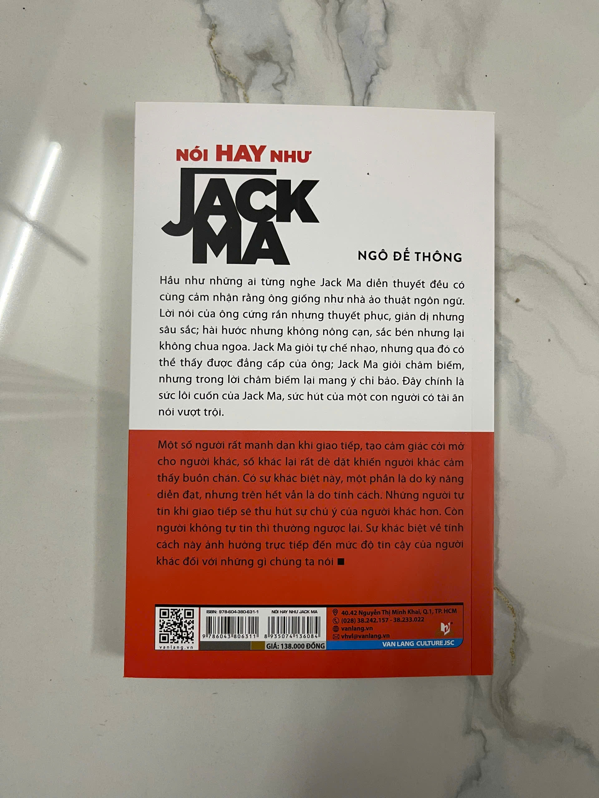 Sách - Nói Hay Như Jack Ma (VLA)