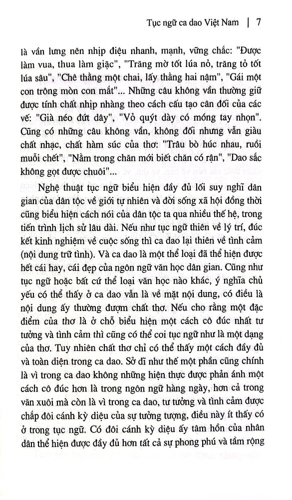 Tục Ngữ Ca Dao Việt Nam