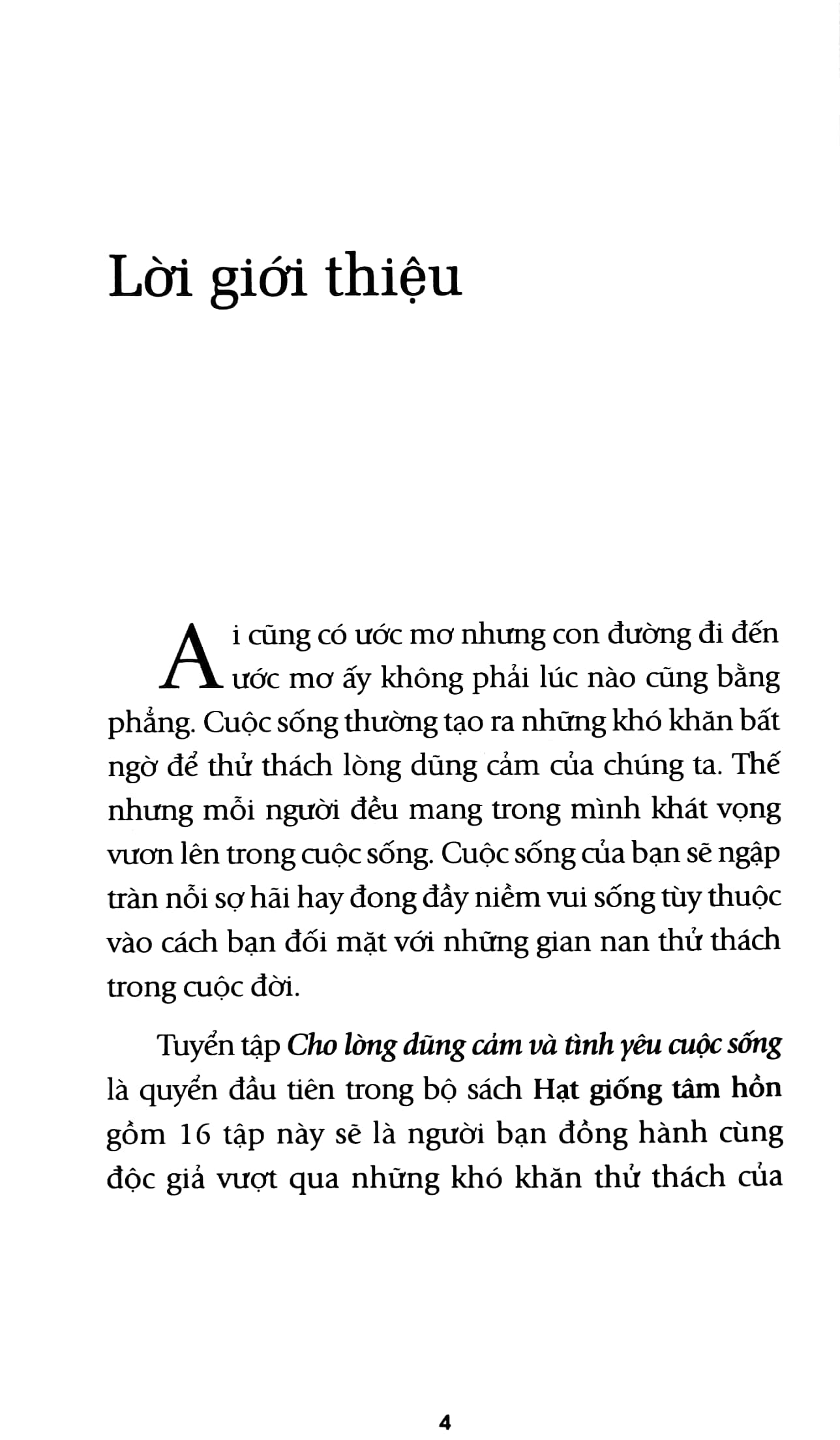 Hạt Giống Tâm Hồn 2 - Cho Lòng Dũng Cảm Và Tình Yêu Cuộc Sống - FN