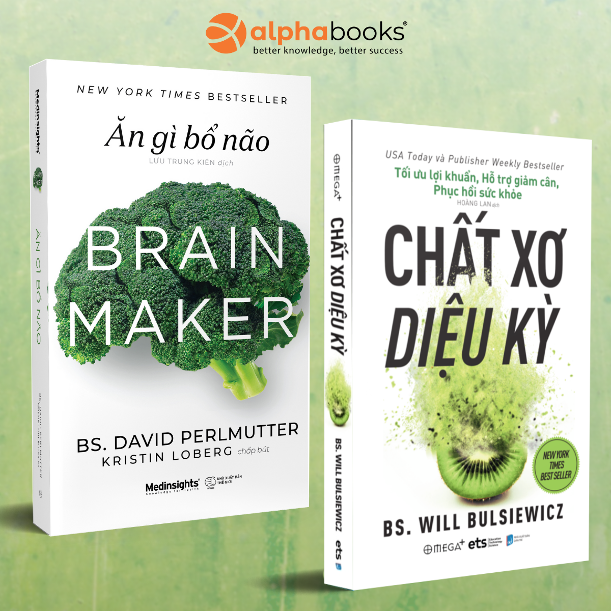 Combo Chất Xơ Diệu Kỳ + Hệ Miễn Dịch + Ăn Gì Bổ Não