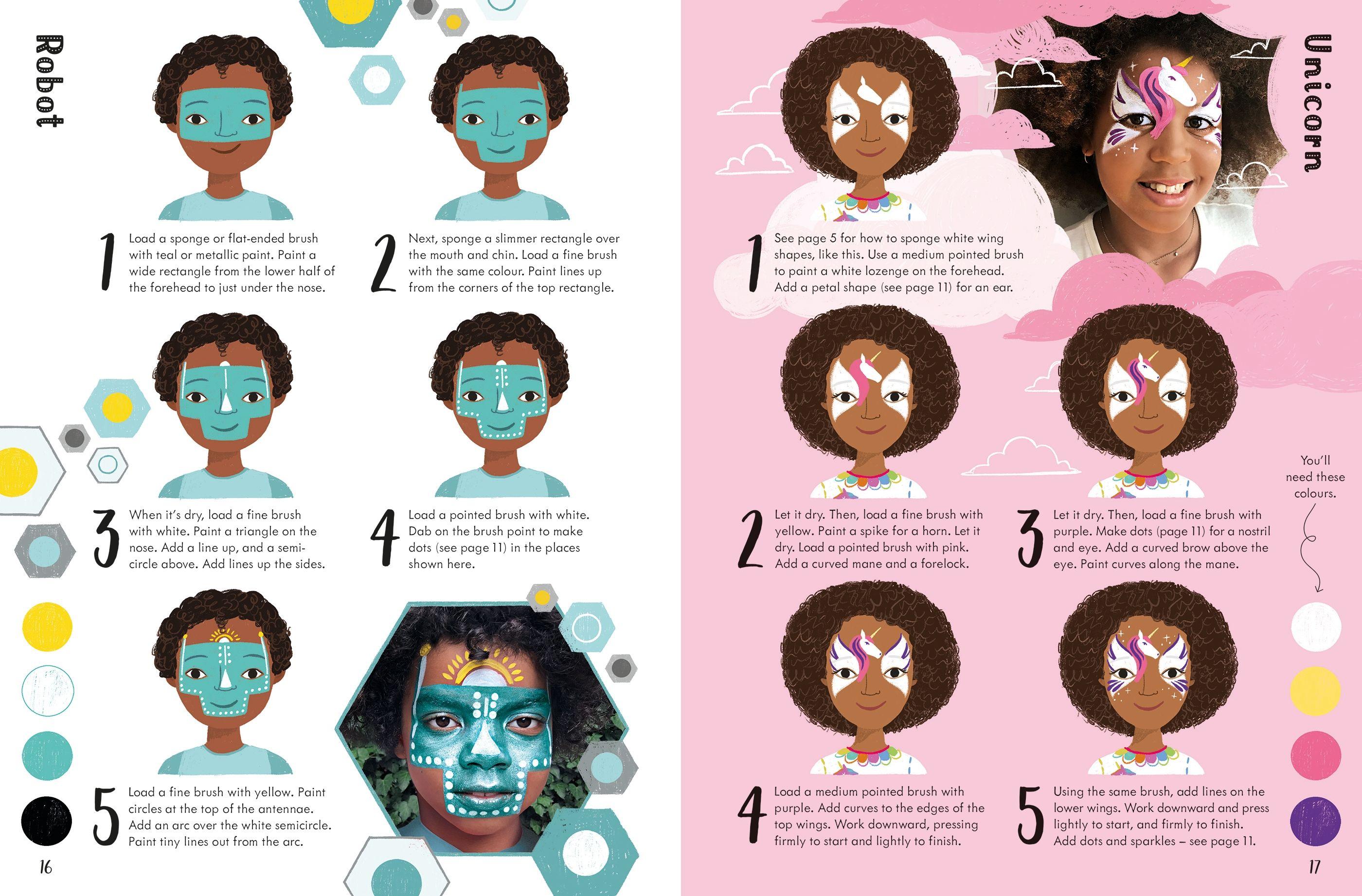 The Usborne Book Of Face Painting