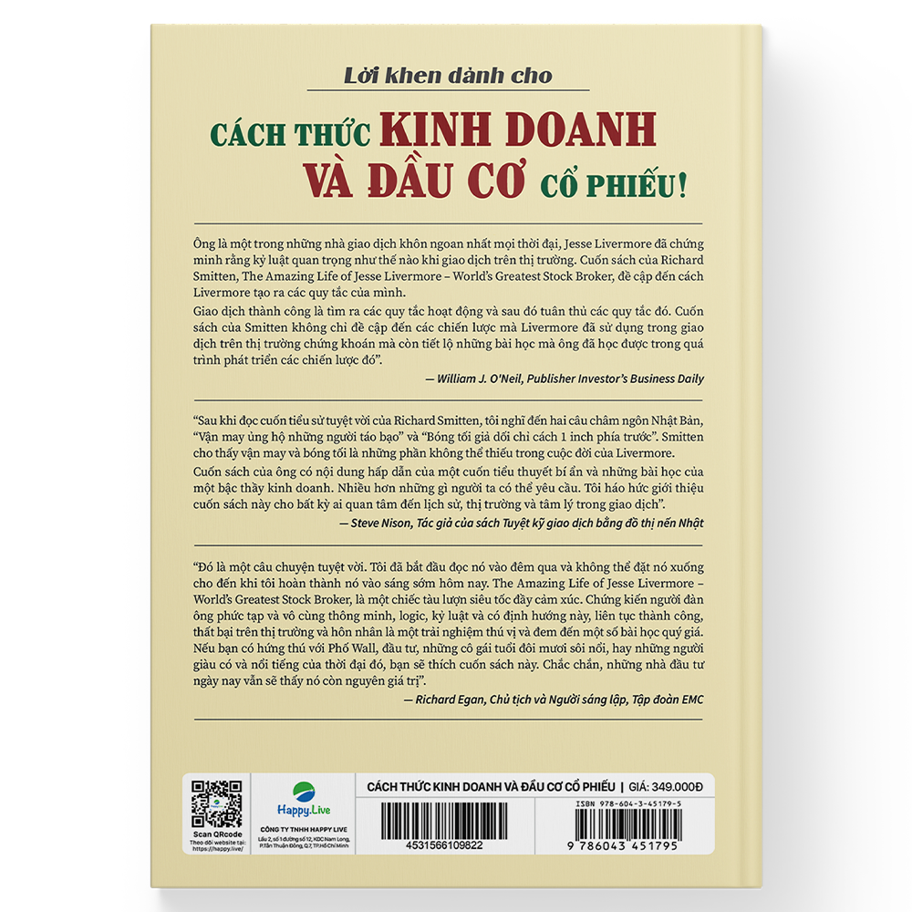 Sách Cách thức kinh doanh và đầu cơ cổ phiếu! – How to Trade in Stocks - Happy Live