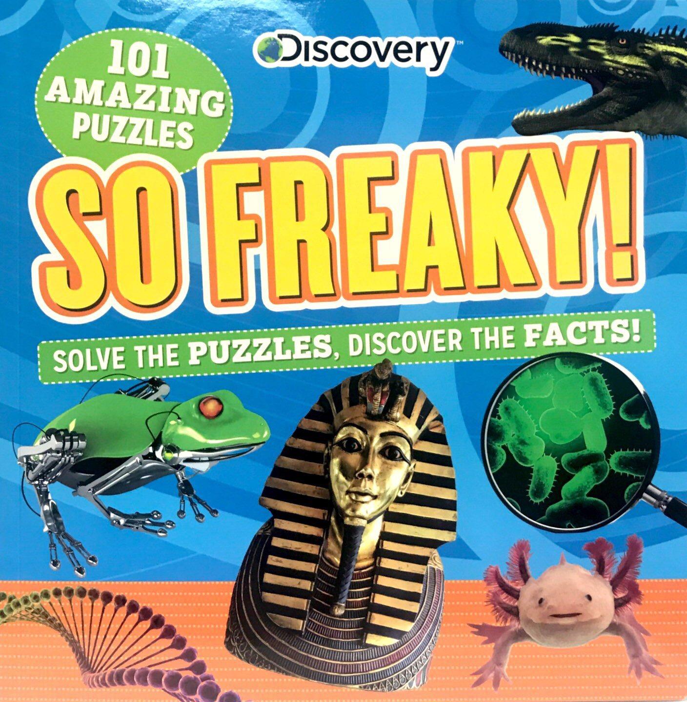 So Freaky! Puzzle Book
