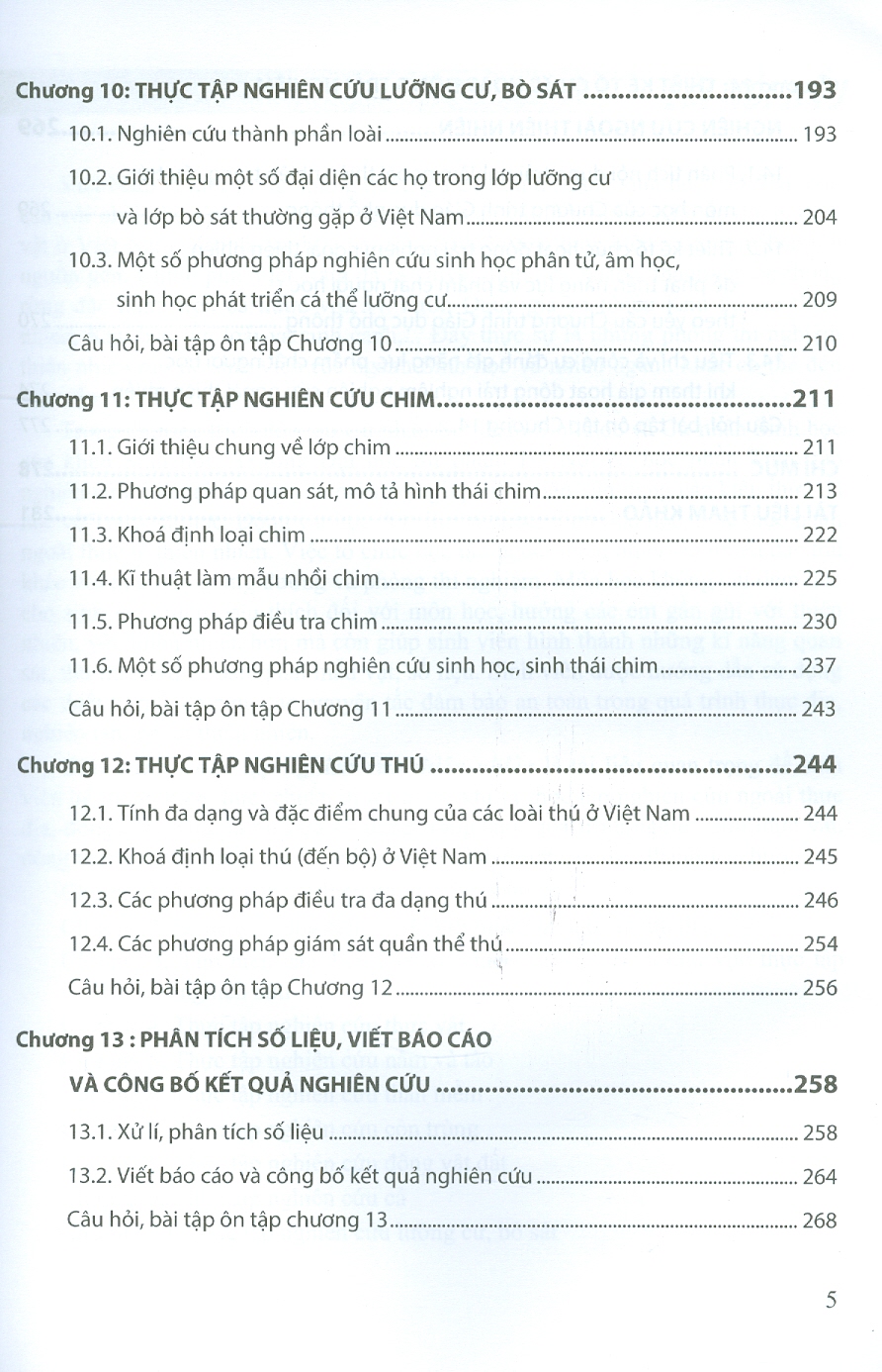 Sách - Giáo trình Thực tập nghiên cứu thiên nhiên