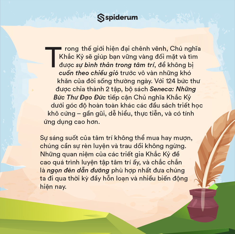 Combo Sách Seneca: Những Bức Thư Đạo Đức Tập 1 + Tập 2