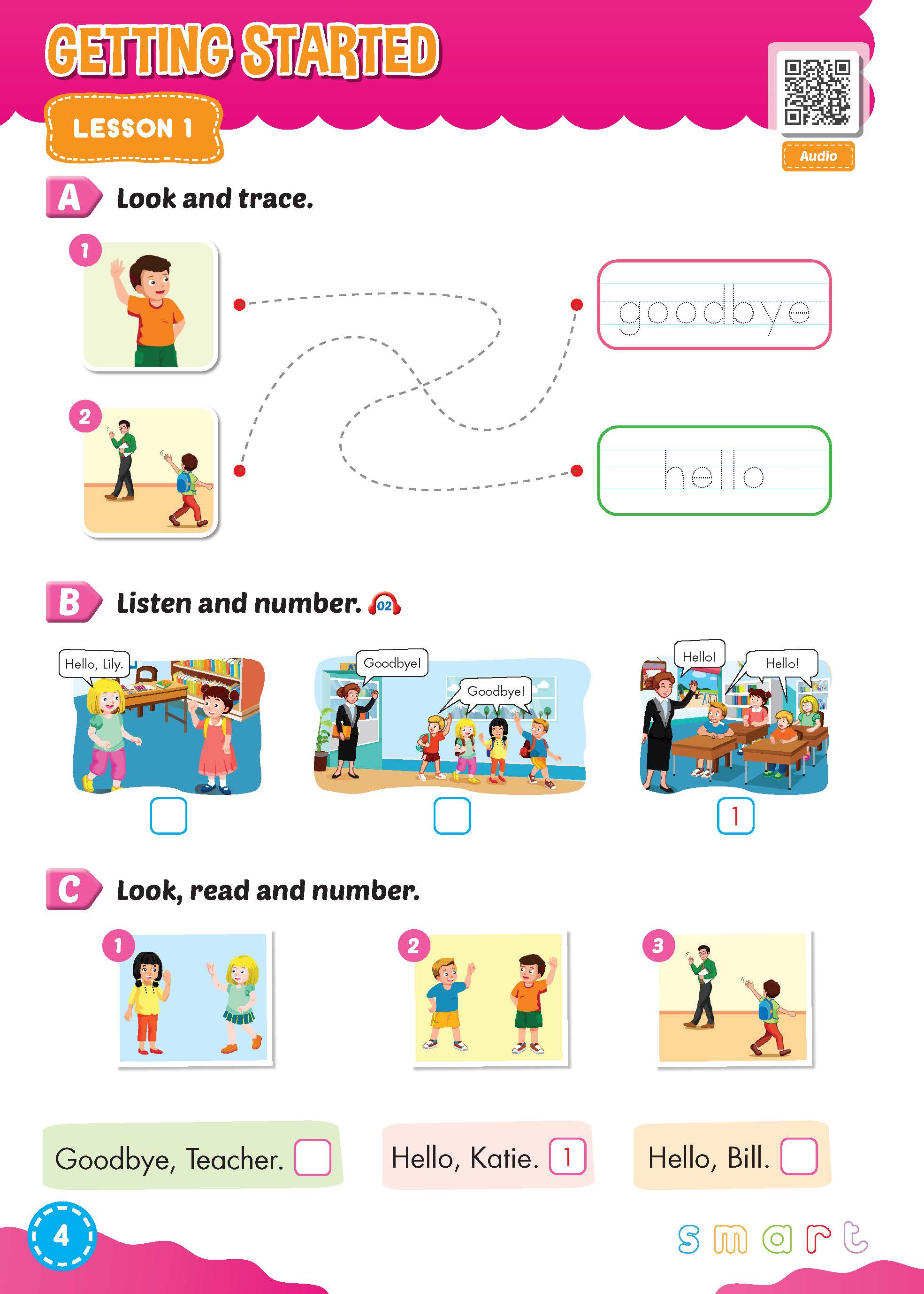 Bài tập Bổ trợ Tiếng Anh 1 i-Learn Smart Start